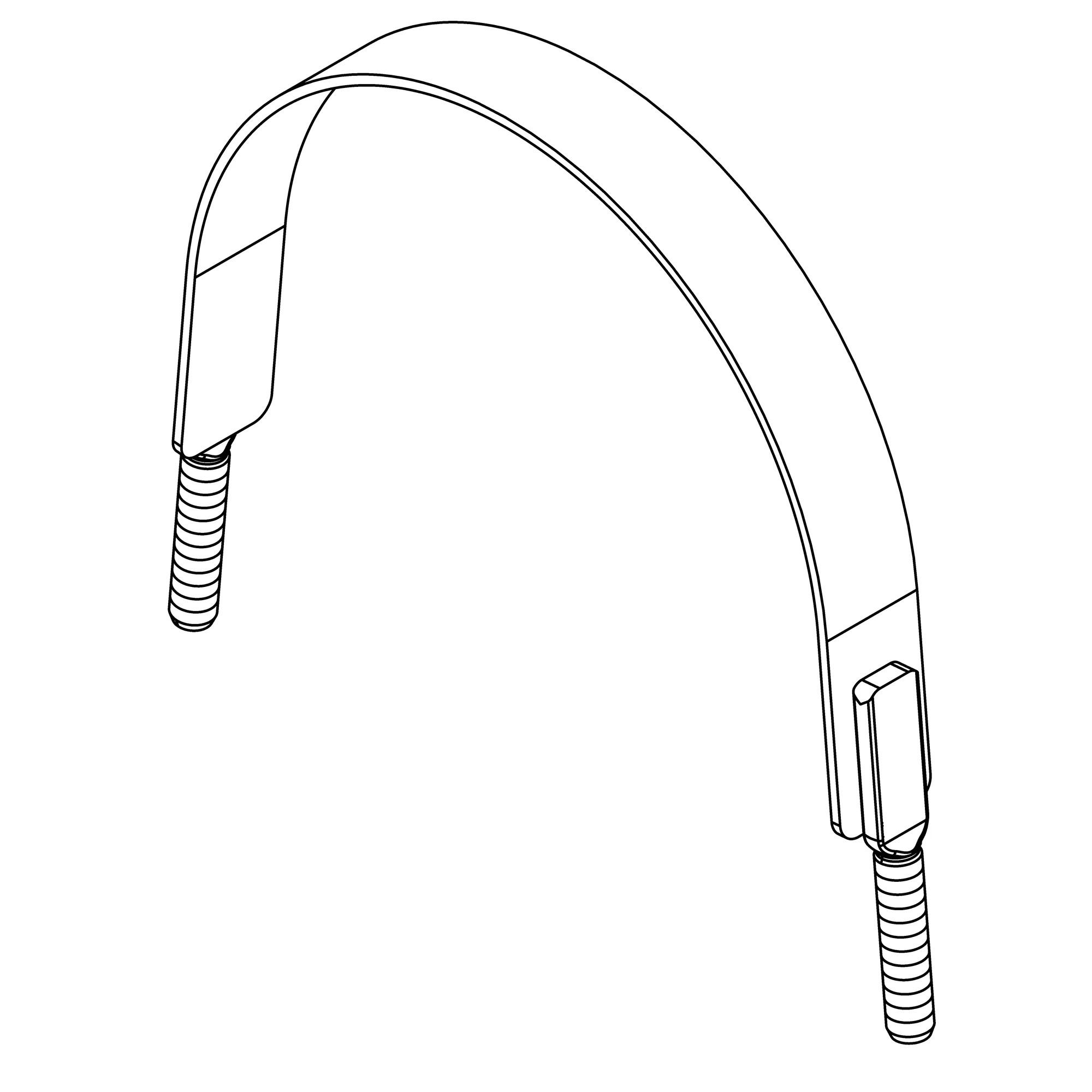 John Deere Diesel Particulate Filter Clamp - MIU804400
