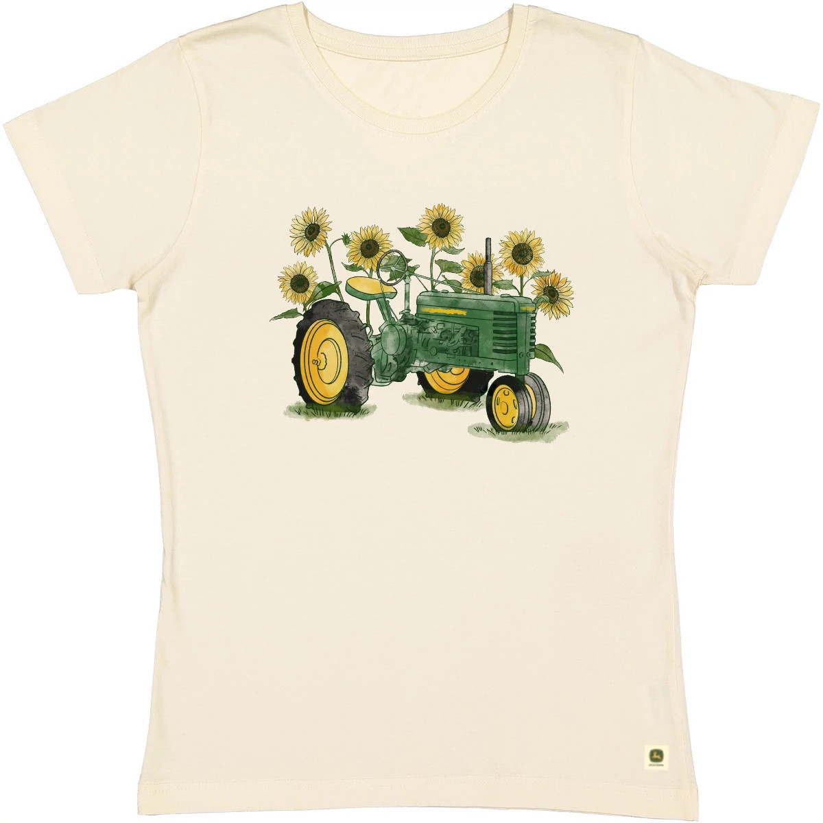 Do Good Today - Ladies Fit Sunflowers and Tractor T-Shirt