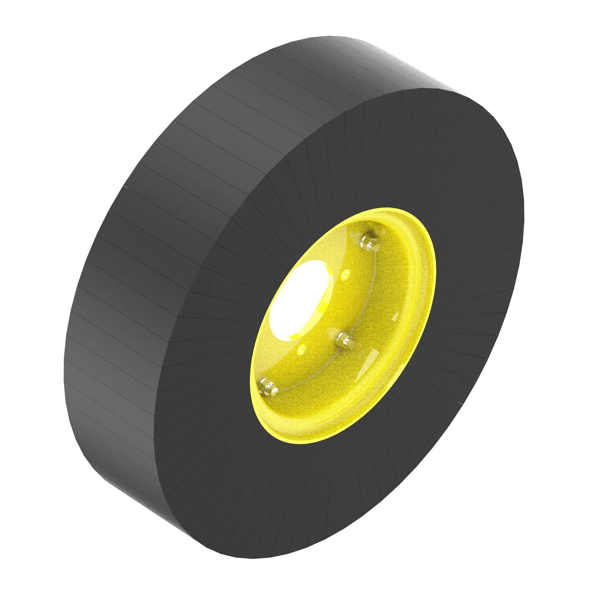 John Deere Laminated Tire and Wheel Assembly, 21 X 5.25 X 9 - AW30717