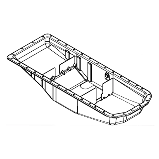 John Deere Oil Pan Case Kit - RE528734