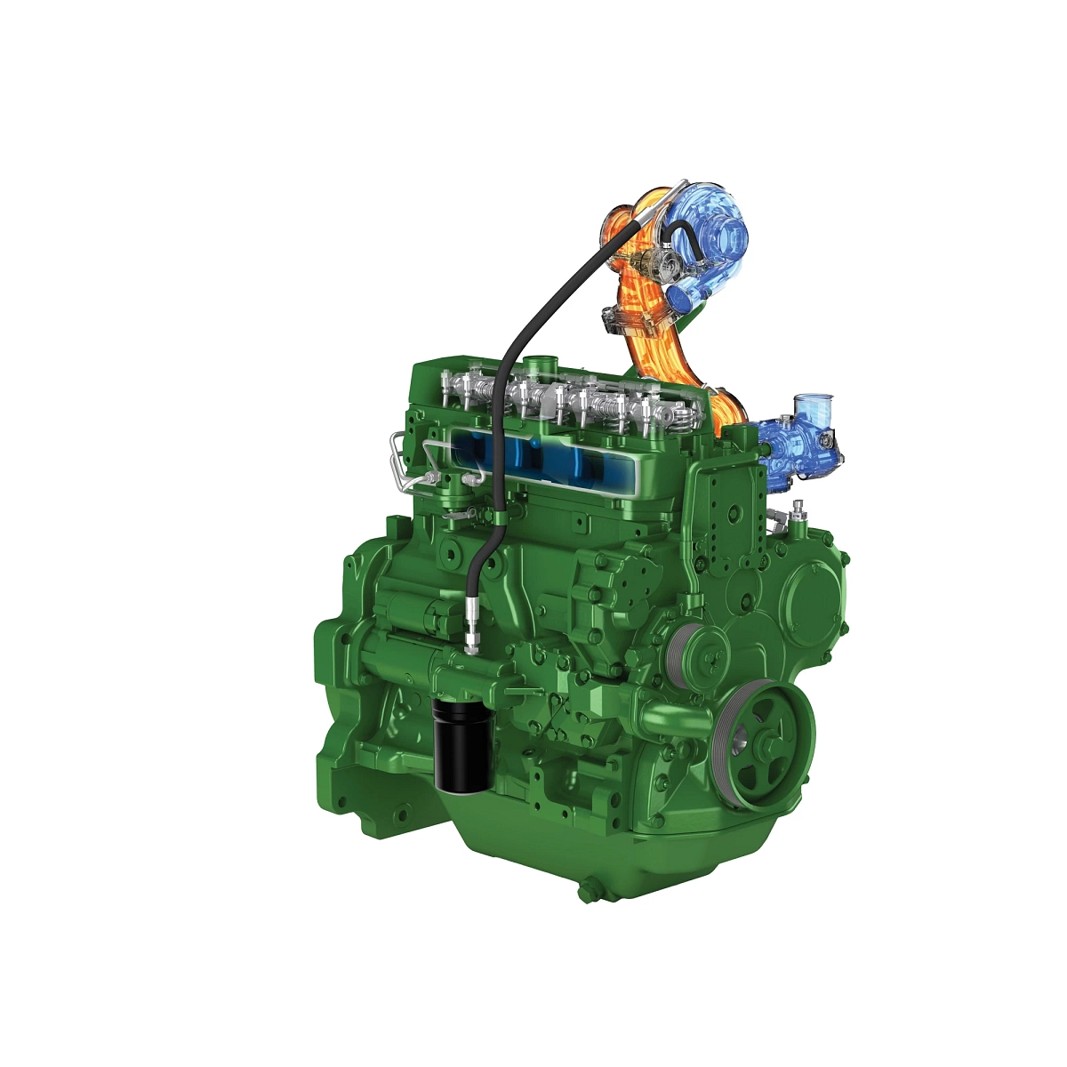 John Deere Diesel Engine, 4.5 Liter, FT4 - PE11582