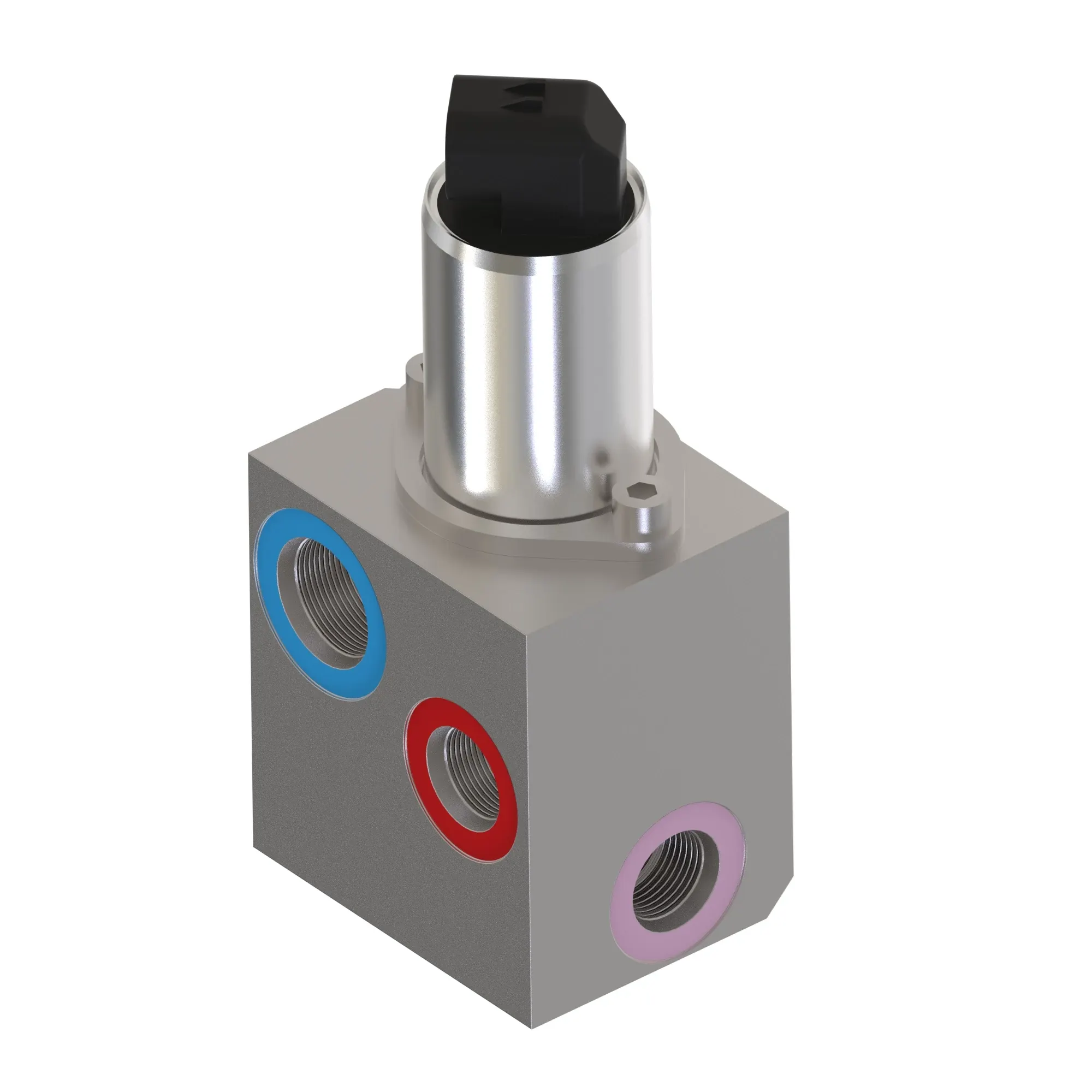 VALVE, SOLENOID W/ INTERNAL PRESSURE REGULATION