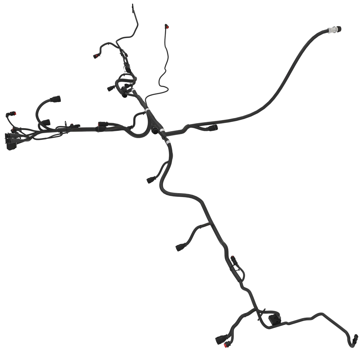Wiring Harness, 1725C Center Backbo