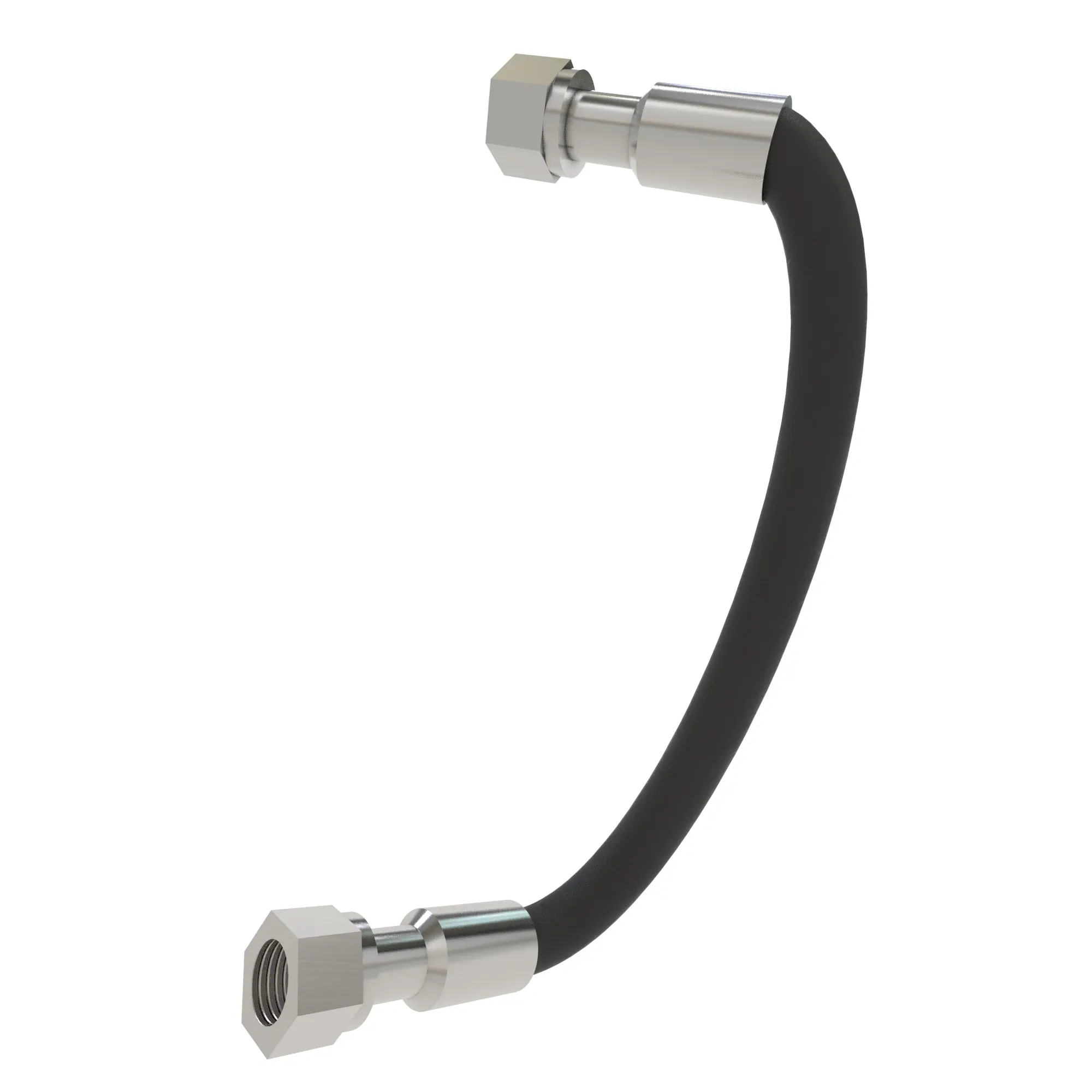 John Deere Reinforced with Metal Rubber Hydraulic Hose - F051620
