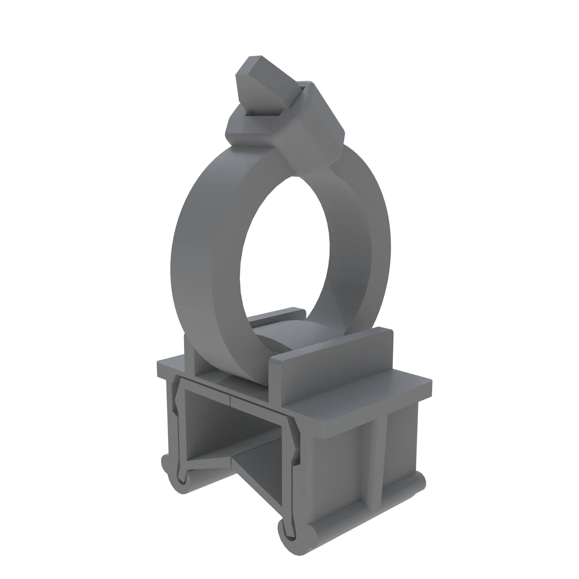 CABLE TIE 18LB 3.9IN .79DIA BLK PLS