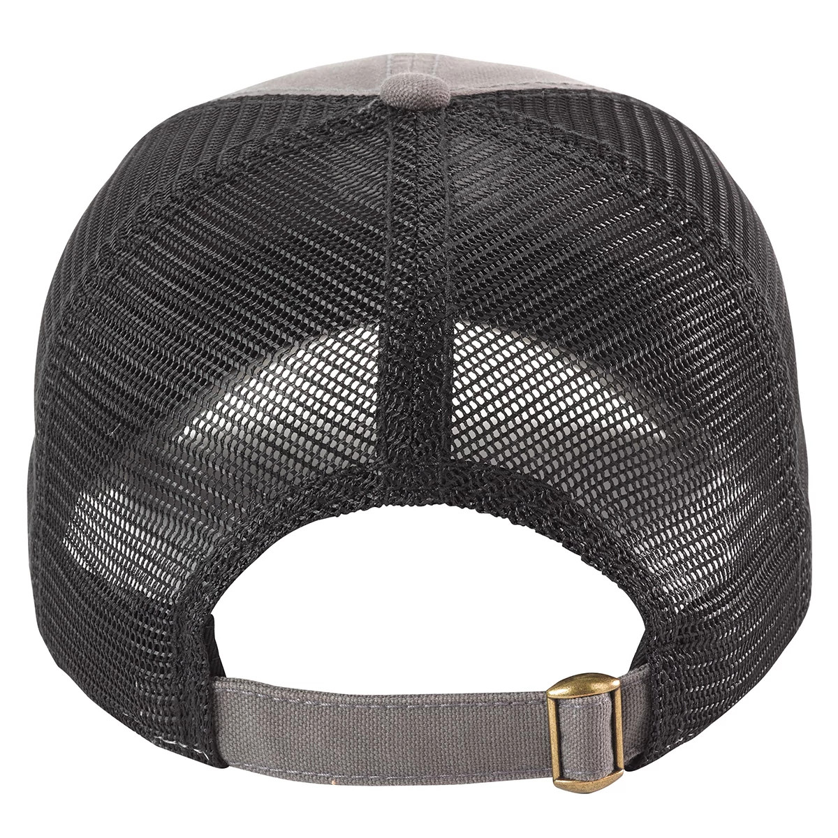 "Men's Charcoal Canvas Hat"