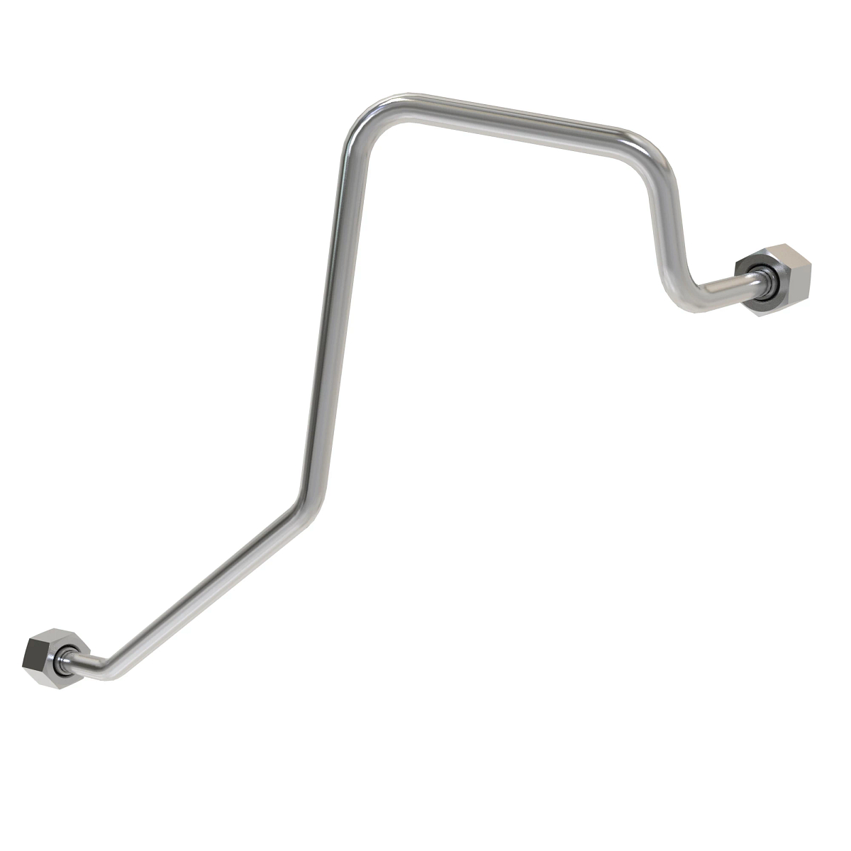 John Deere Secondary Brake Drain Oil Line - RE556631