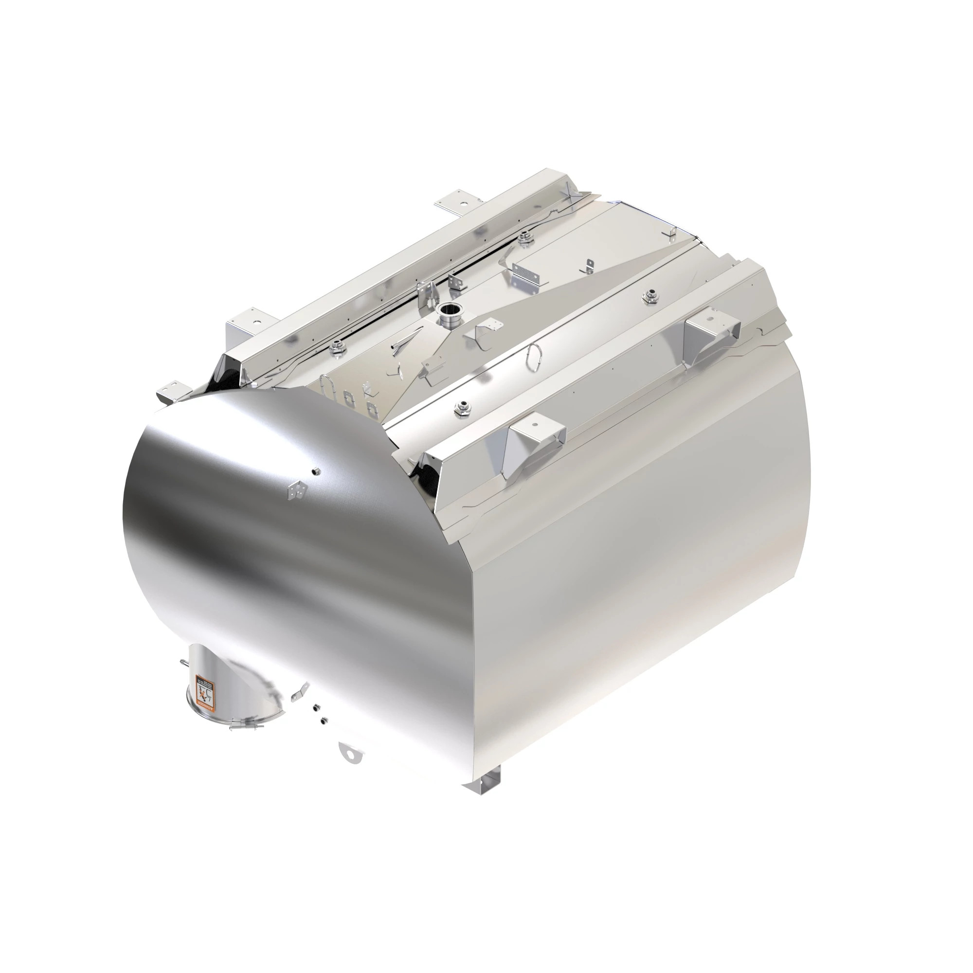 SOLUTION 1200 GAL SS WITH FITTINGS