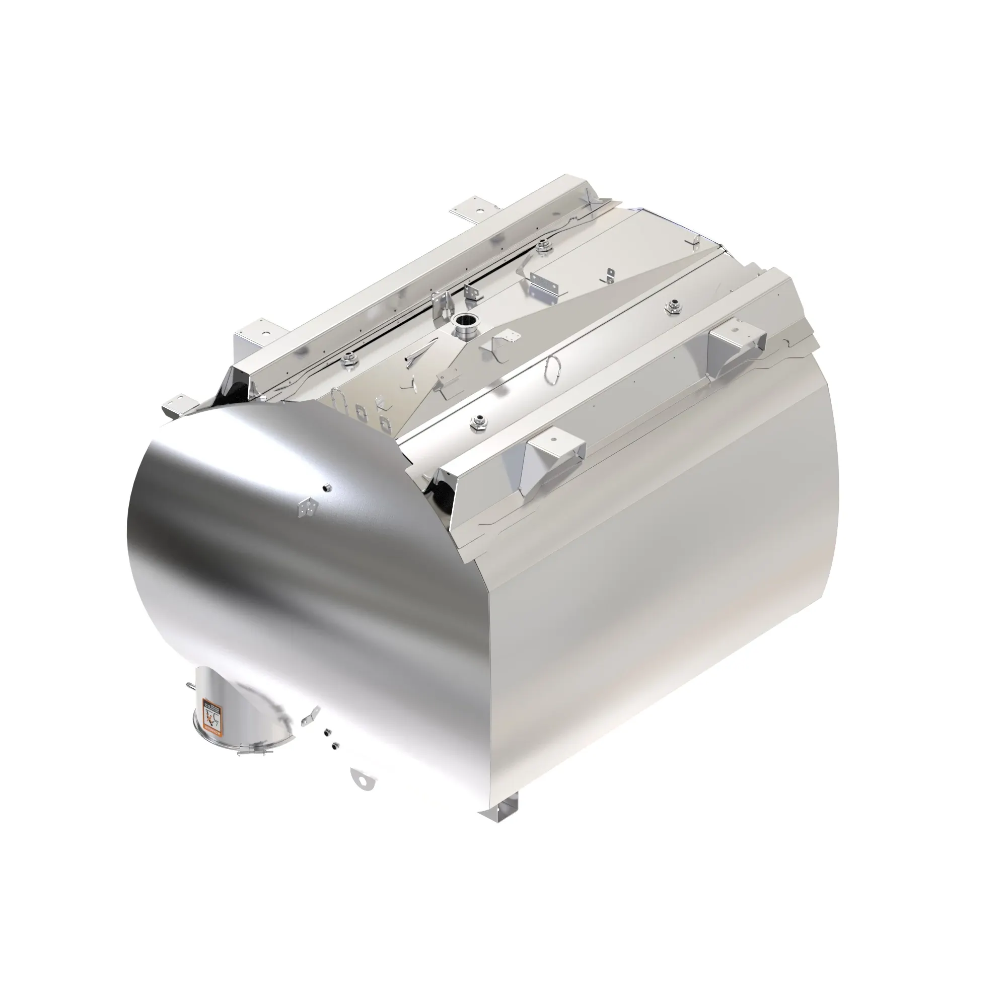 SOLUTION 1200 GAL SS WITH FITTINGS