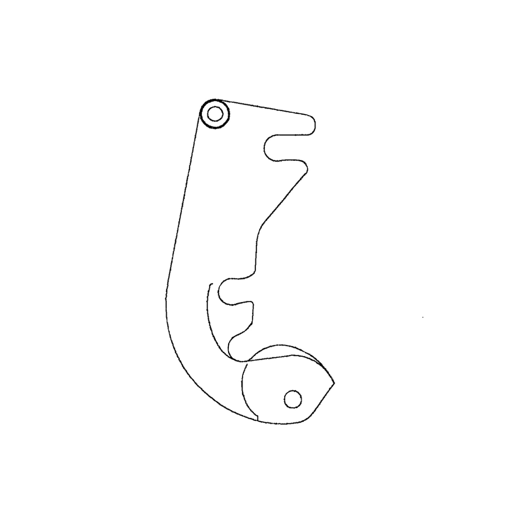 John Deere Cab Window Latch - T142622