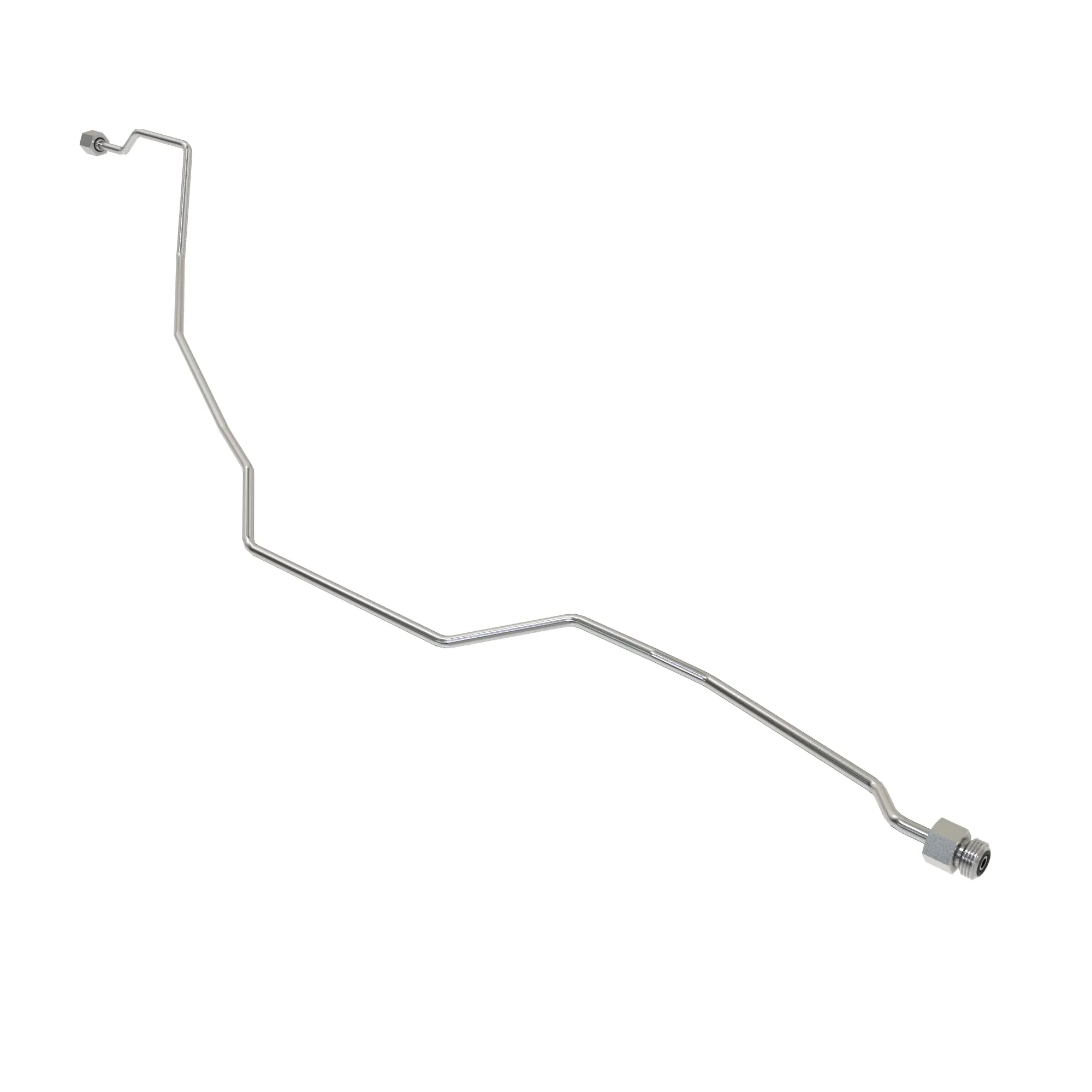 John Deere Front PTO Vent Rear Oil Line - RE573296