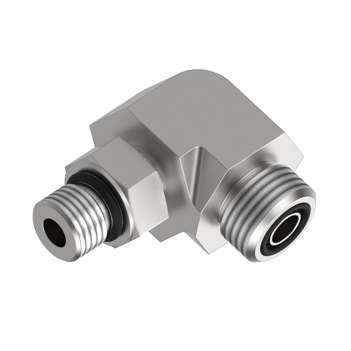 Elbow Fitting, O-Ring Face Seal Str