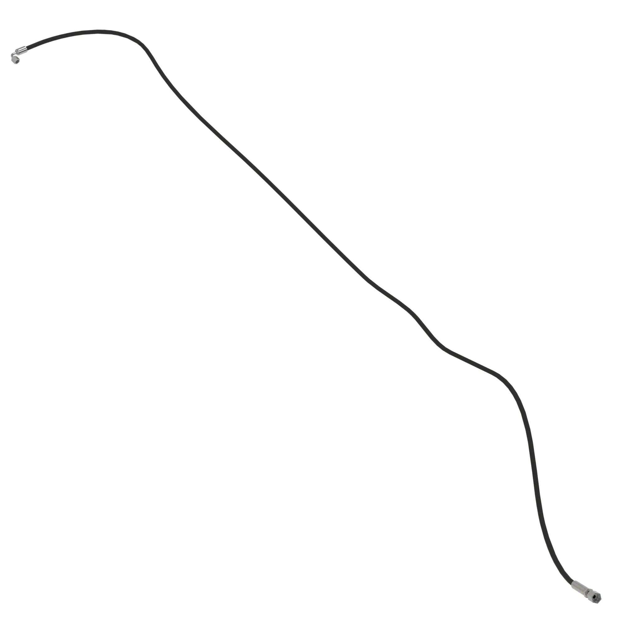 John Deere Load Sensing Steering Valve Hydraulic Hose - AN206137