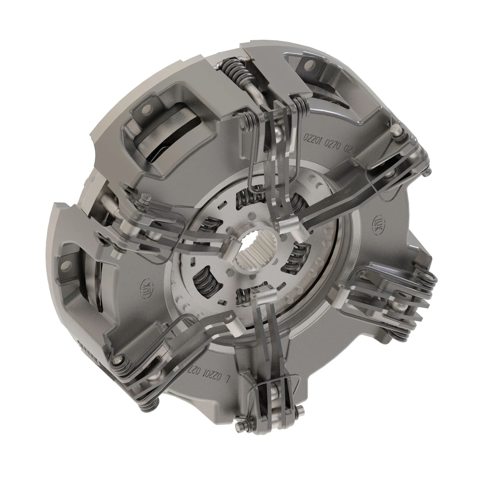 DOUBLE CLUTCH FOR 120-140HP 4CYL