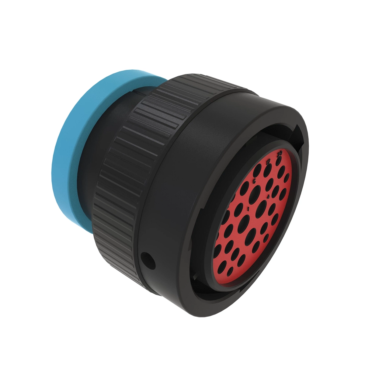 CONN DEUTSCH HDP20 29W MS BLK PLSTC