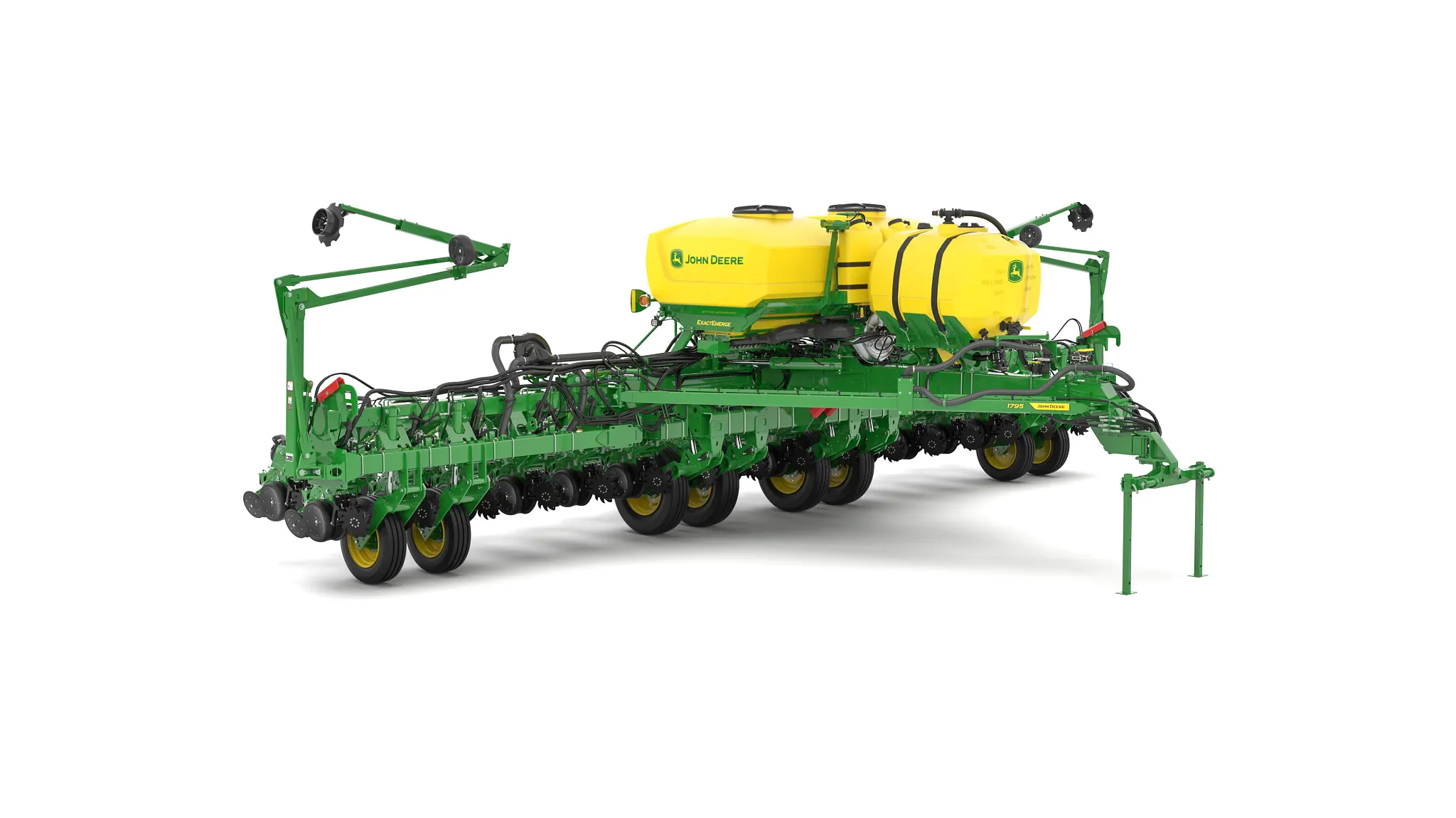 Studio image with front right view of 1795 16-Row Split 31 Planter.