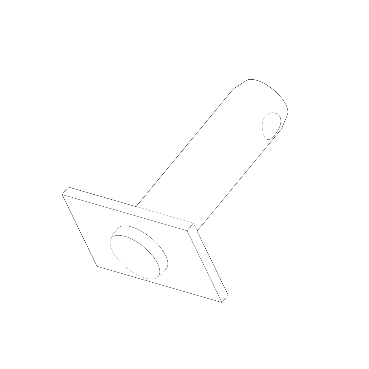 John Deere Pull Arm Pin with Handle - AR70865