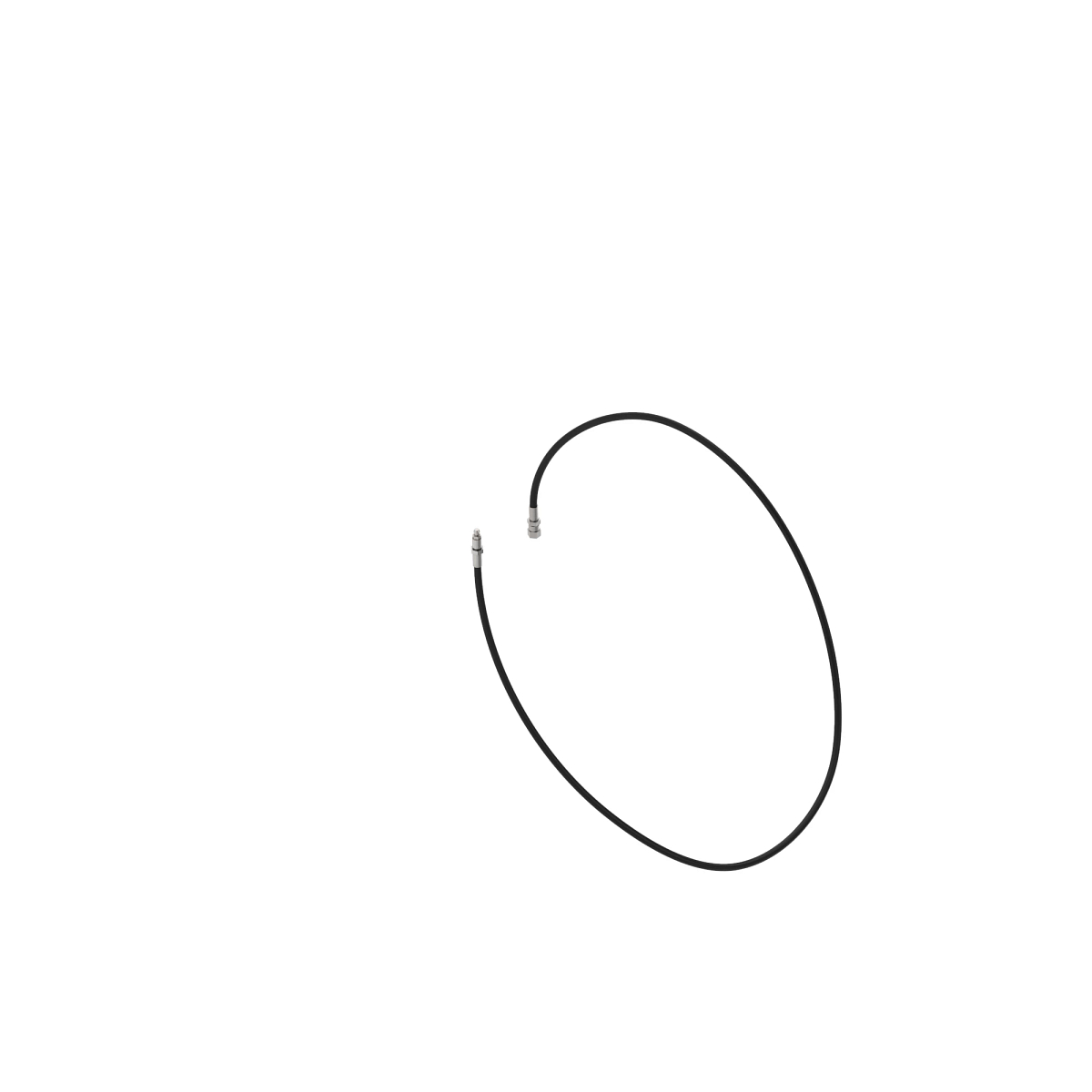 John Deere Lubrication Grease Hose - AT416211