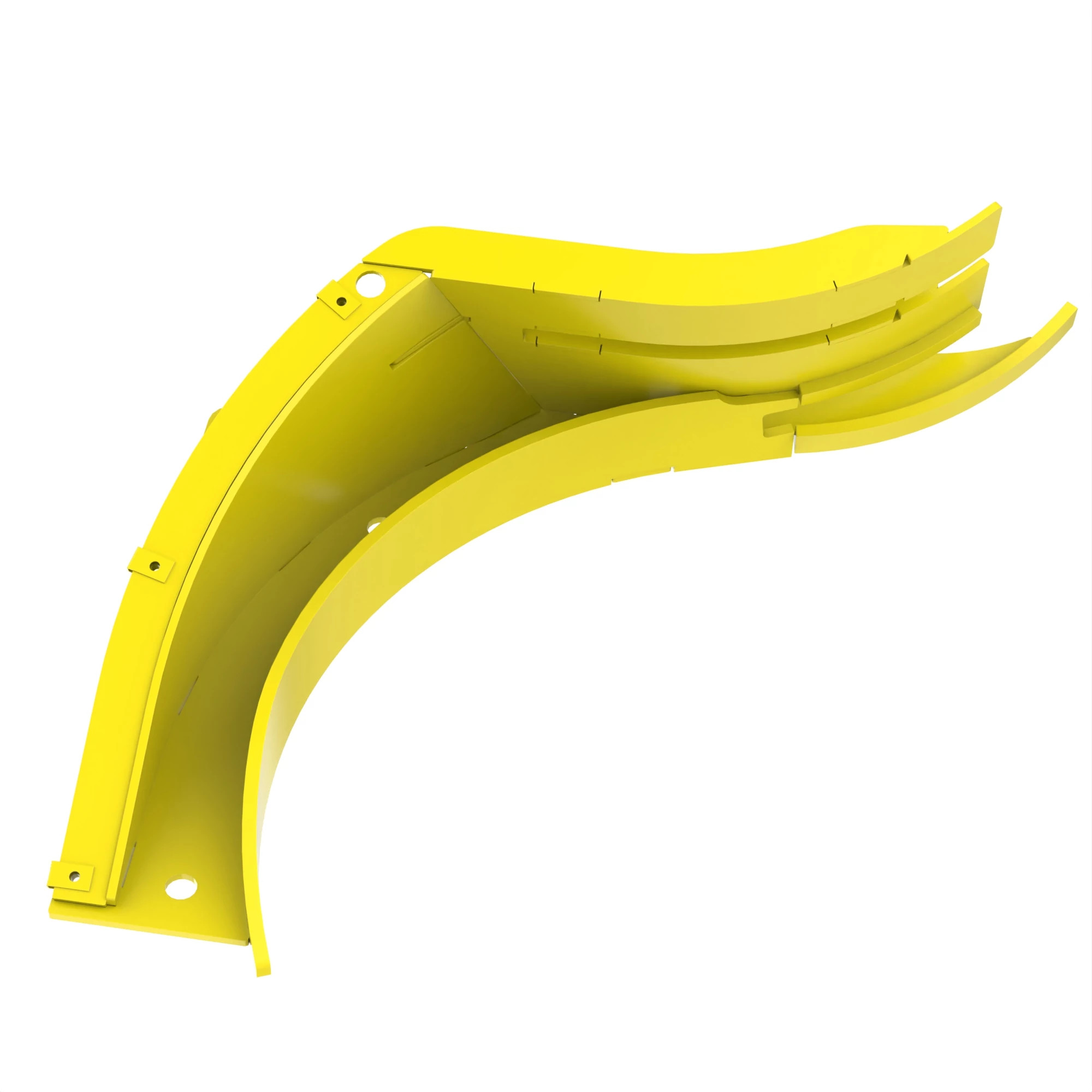 LCA119941: Feed Drum Scraper Bundle, Right Side