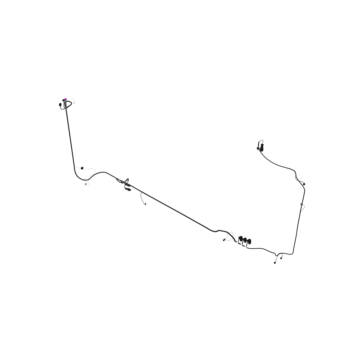 WIRING HARNESS, LEFT MAIN, STS MY08