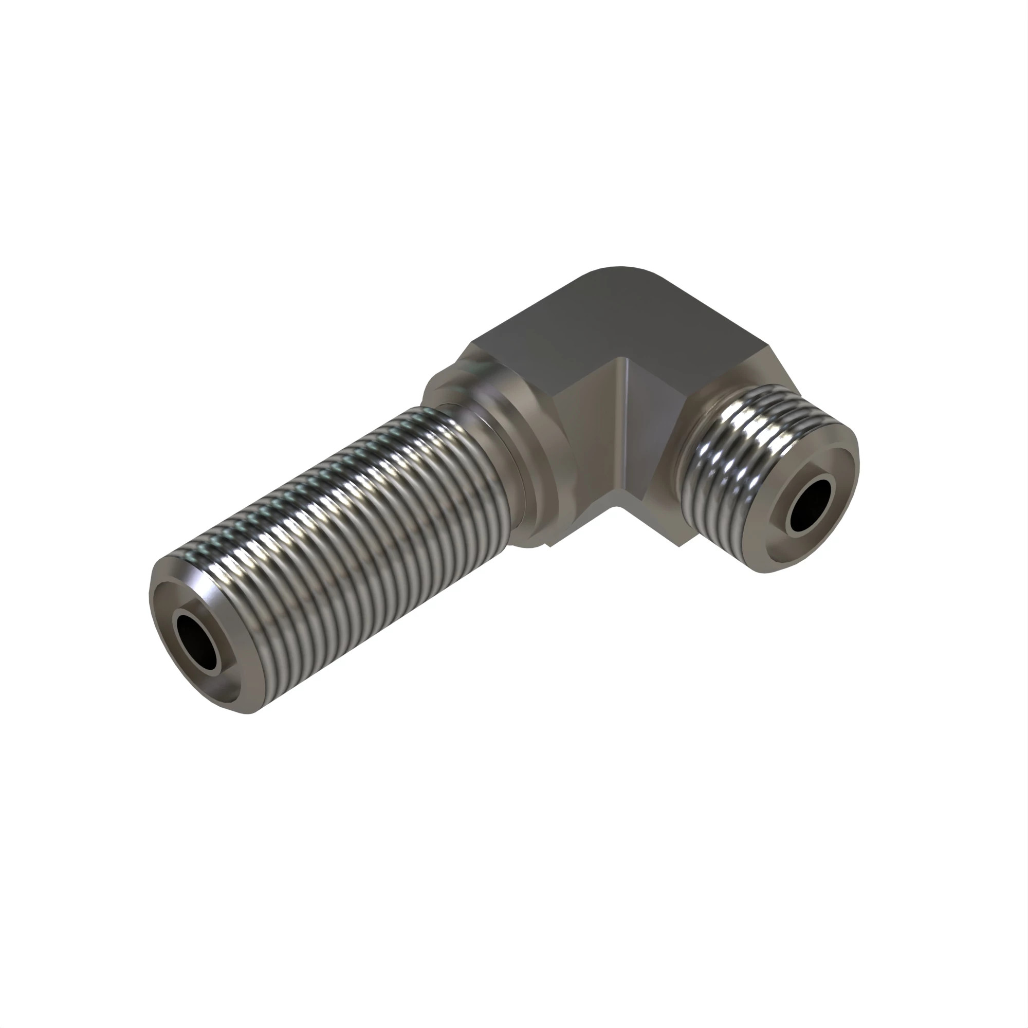 90 DEG BULKHEAD ELBOW (BHE), ORFS