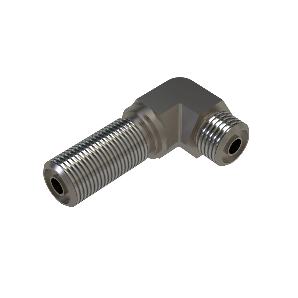 90 DEG BULKHEAD ELBOW (BHE), ORFS