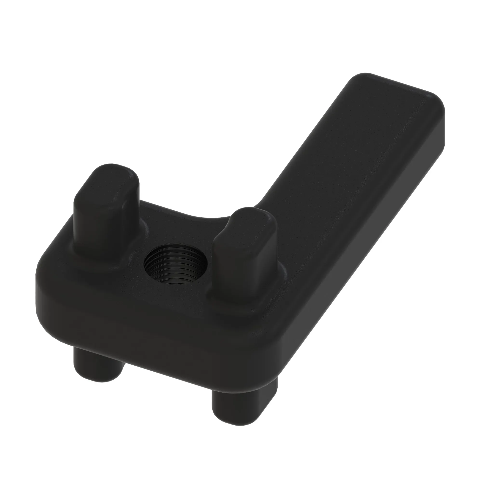 STOP, HITCH LEVER