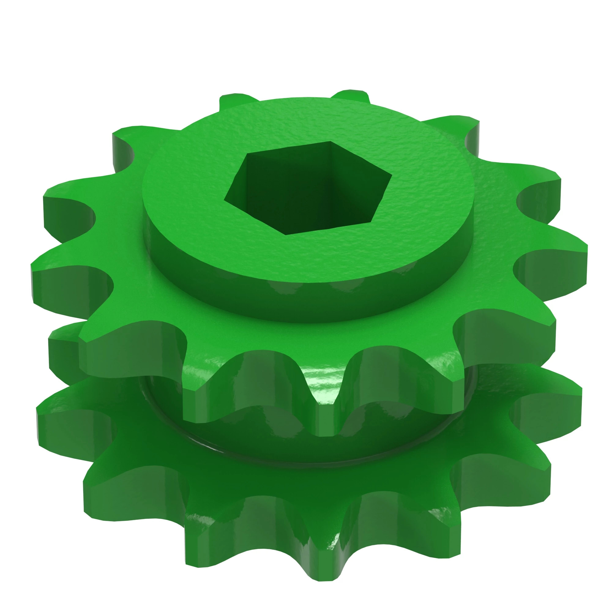 John Deere Double Chain Sprocket, 13 Tooth - AE74597