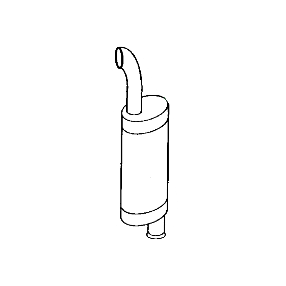 Muffler, Assy