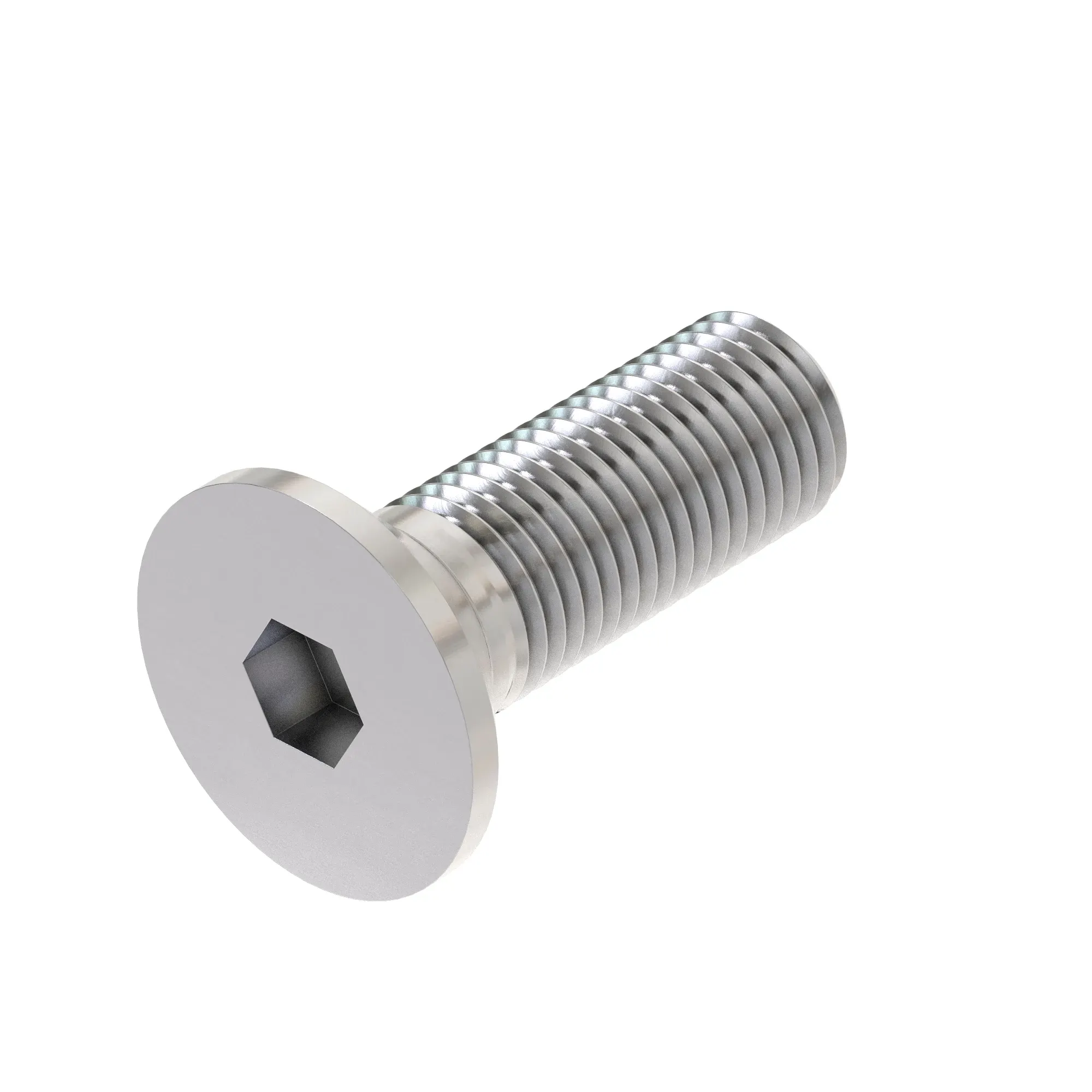 SCREW, HEX FLAT CTSK HEAD, METRIC