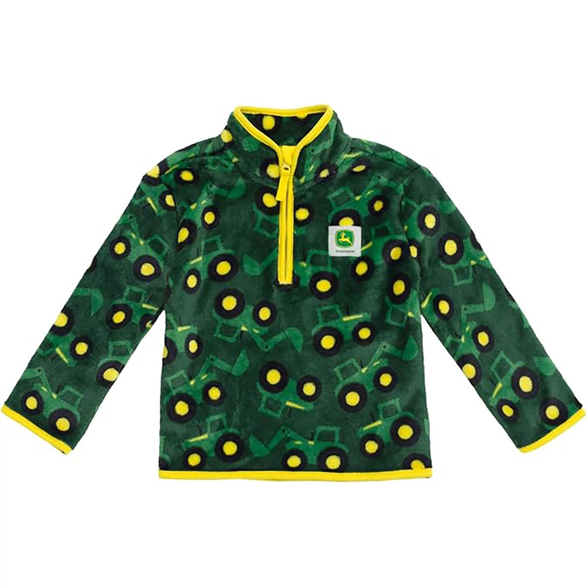 Toddler Tractors All Over Quarter Zip
