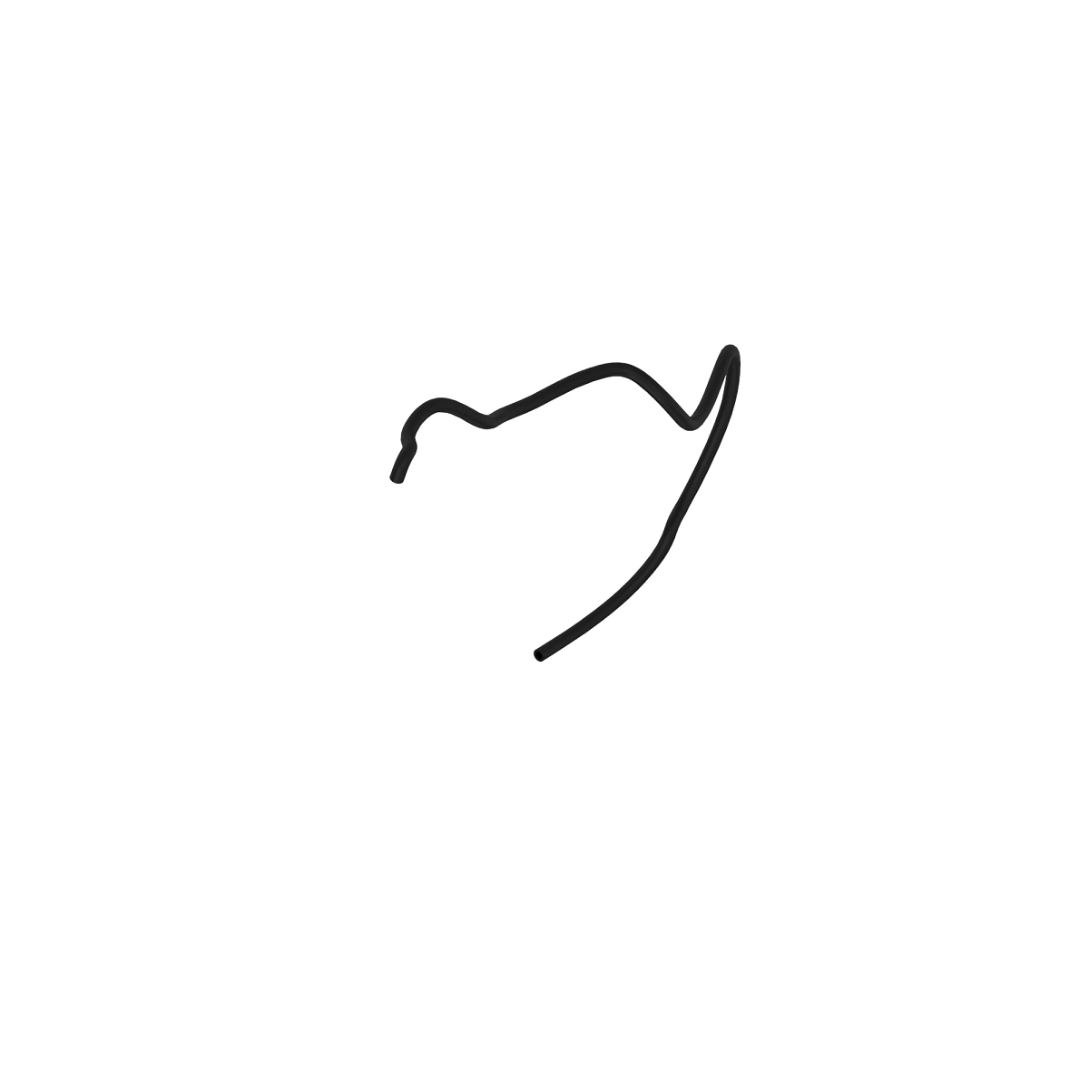 HOSE, HEATER, RETURN