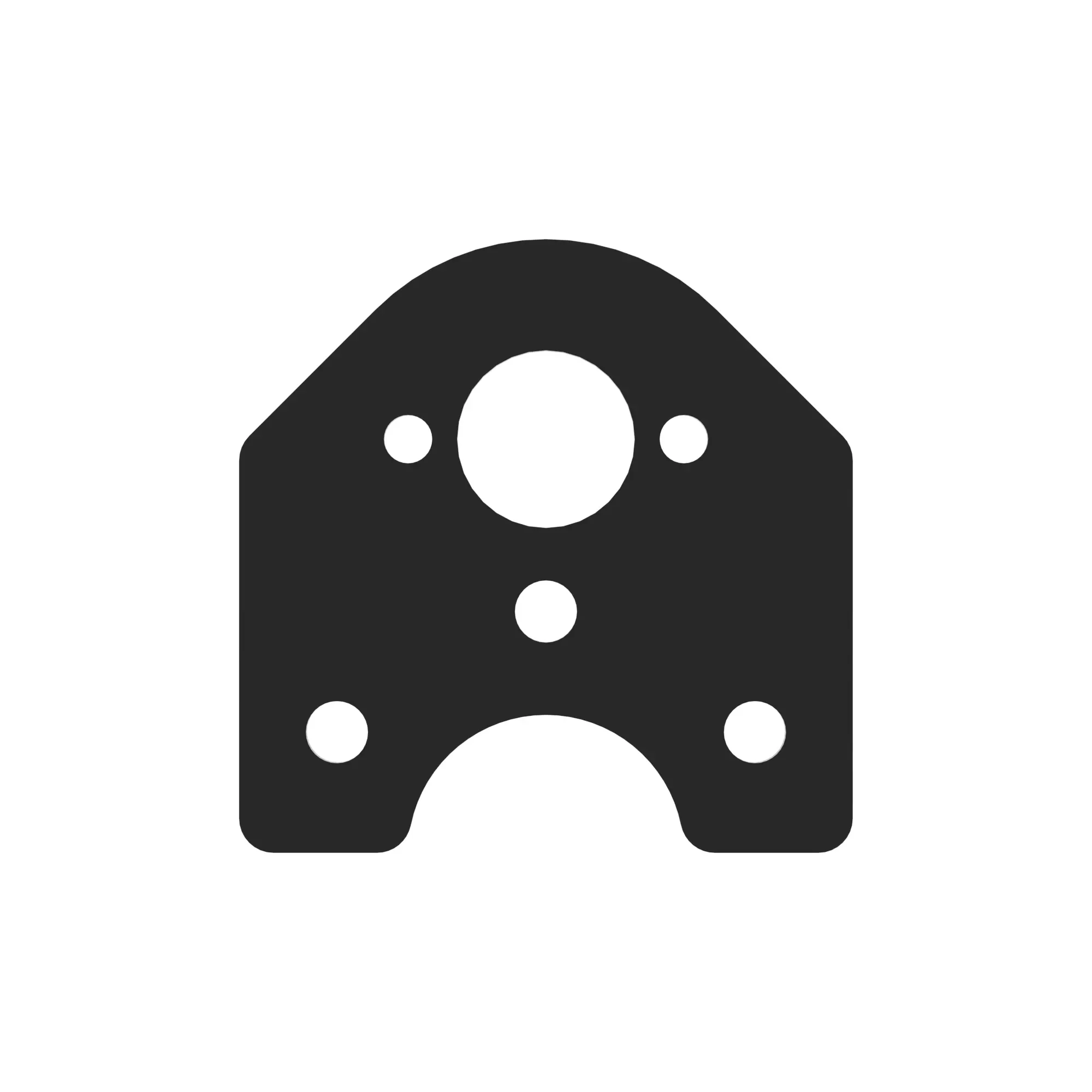 BRACKET, BRIDGE TO AXLE