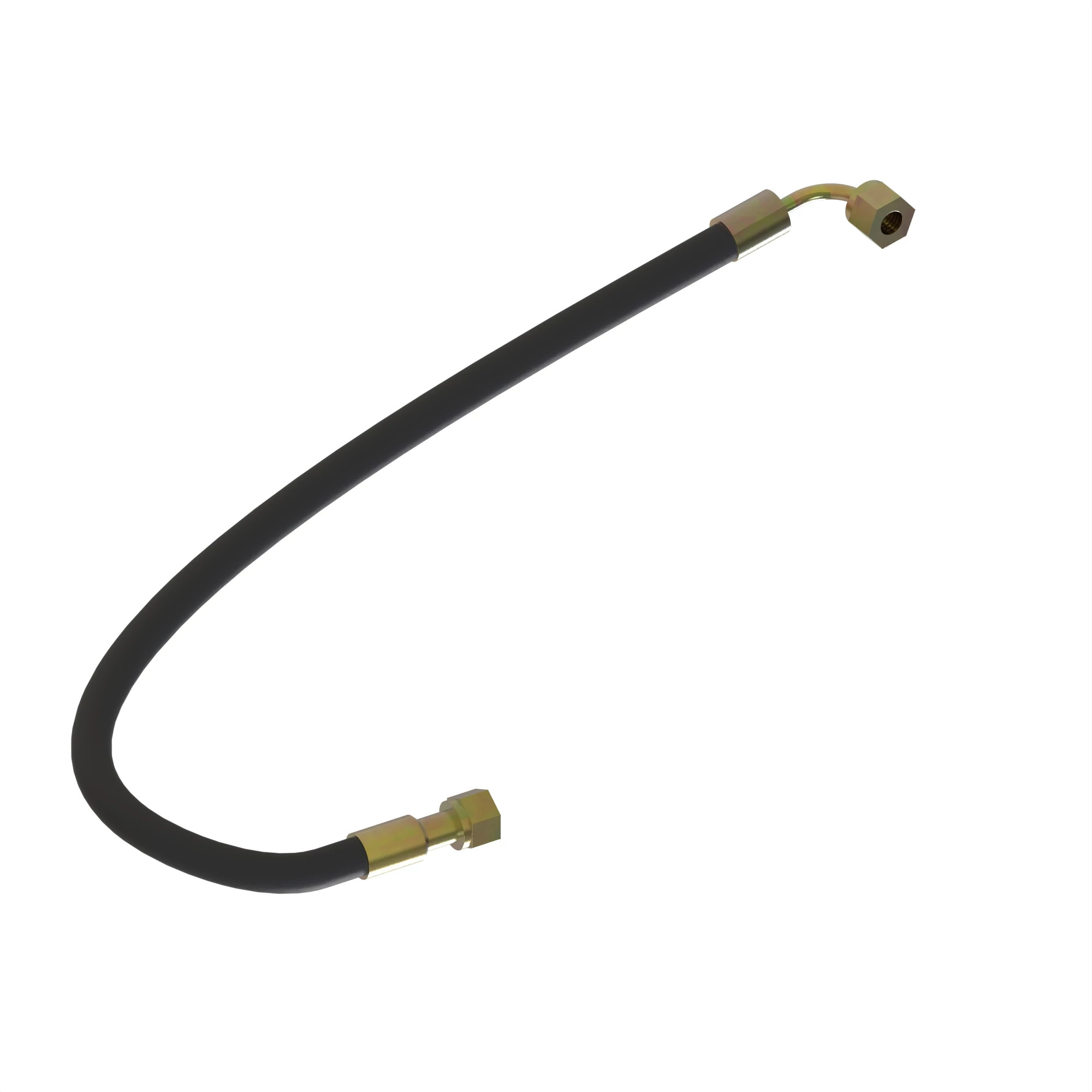 John Deere Rotator Manifold B to Feed Wheel Hydraulic Hose - F686684