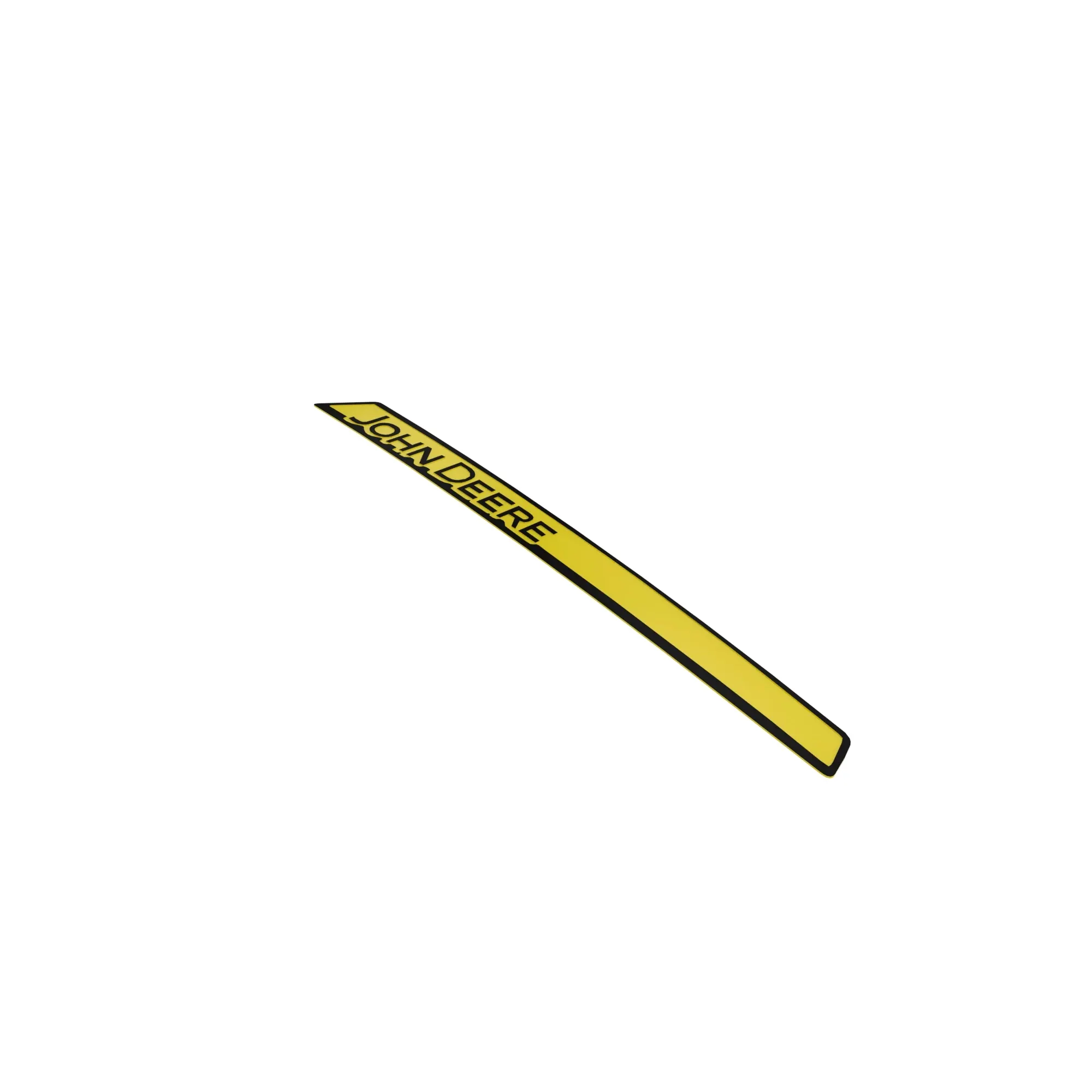 John Deere Cargo Box Label, Green and Yellow, Right Side - UC13518