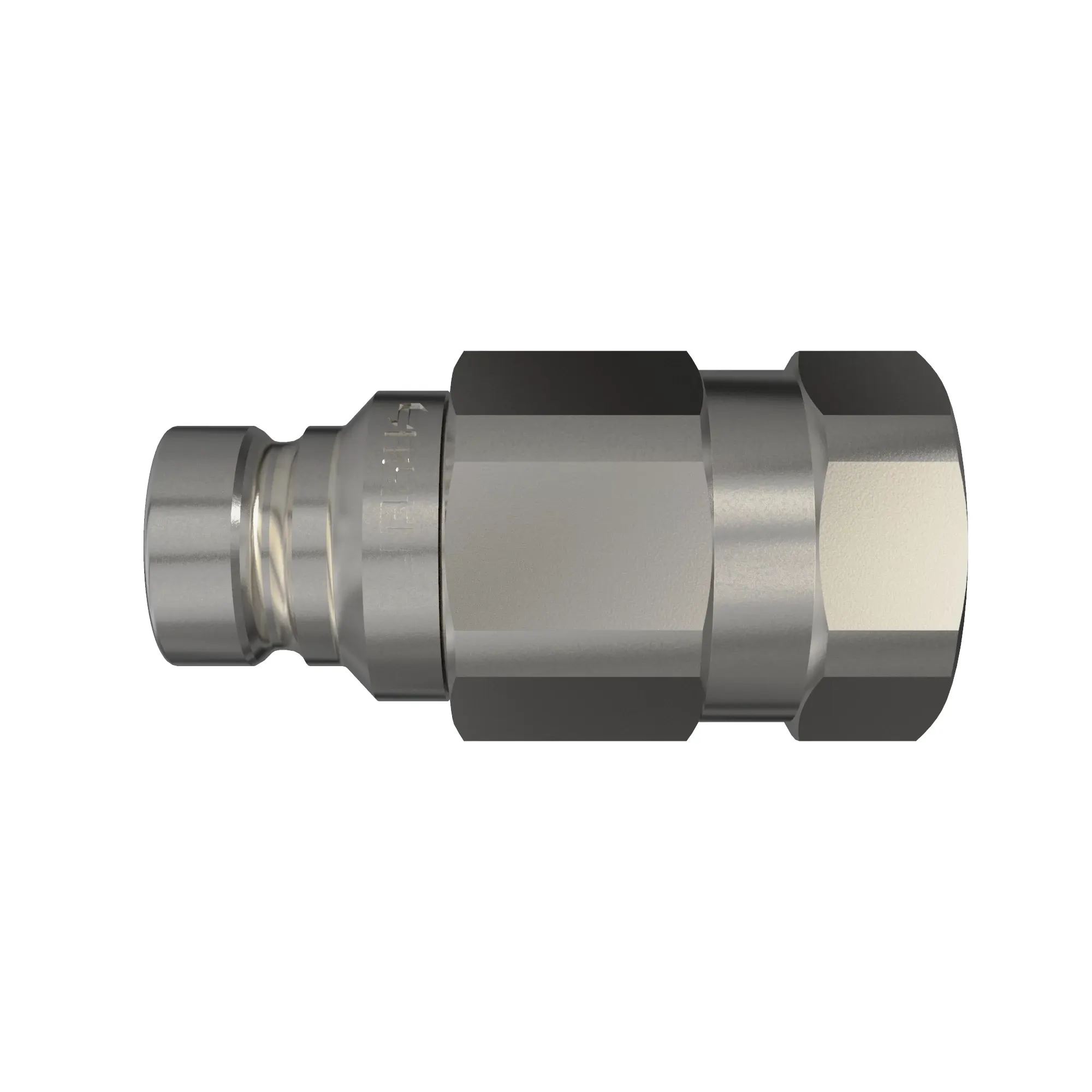 HYDR. QUICK COUPLER PLUG, FLUSH FAC