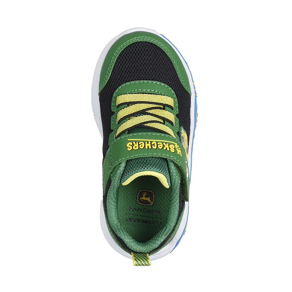 Toddler's SKECHERS® John Deere: Play Scene - Barn-Squad Buddies Sneakers