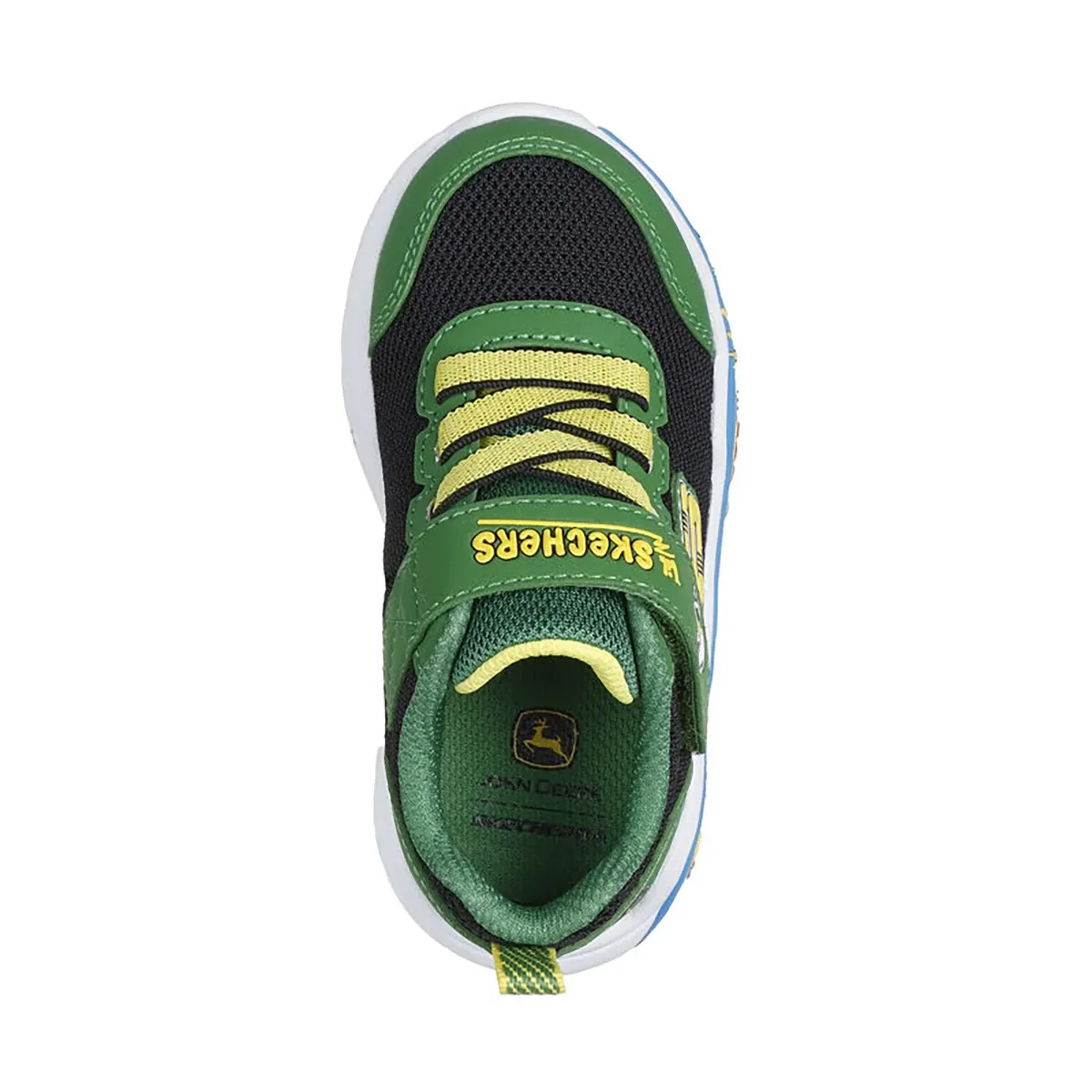 Toddler's SKECHERS® John Deere: Play Scene - Barn-Squad Buddies Sneakers