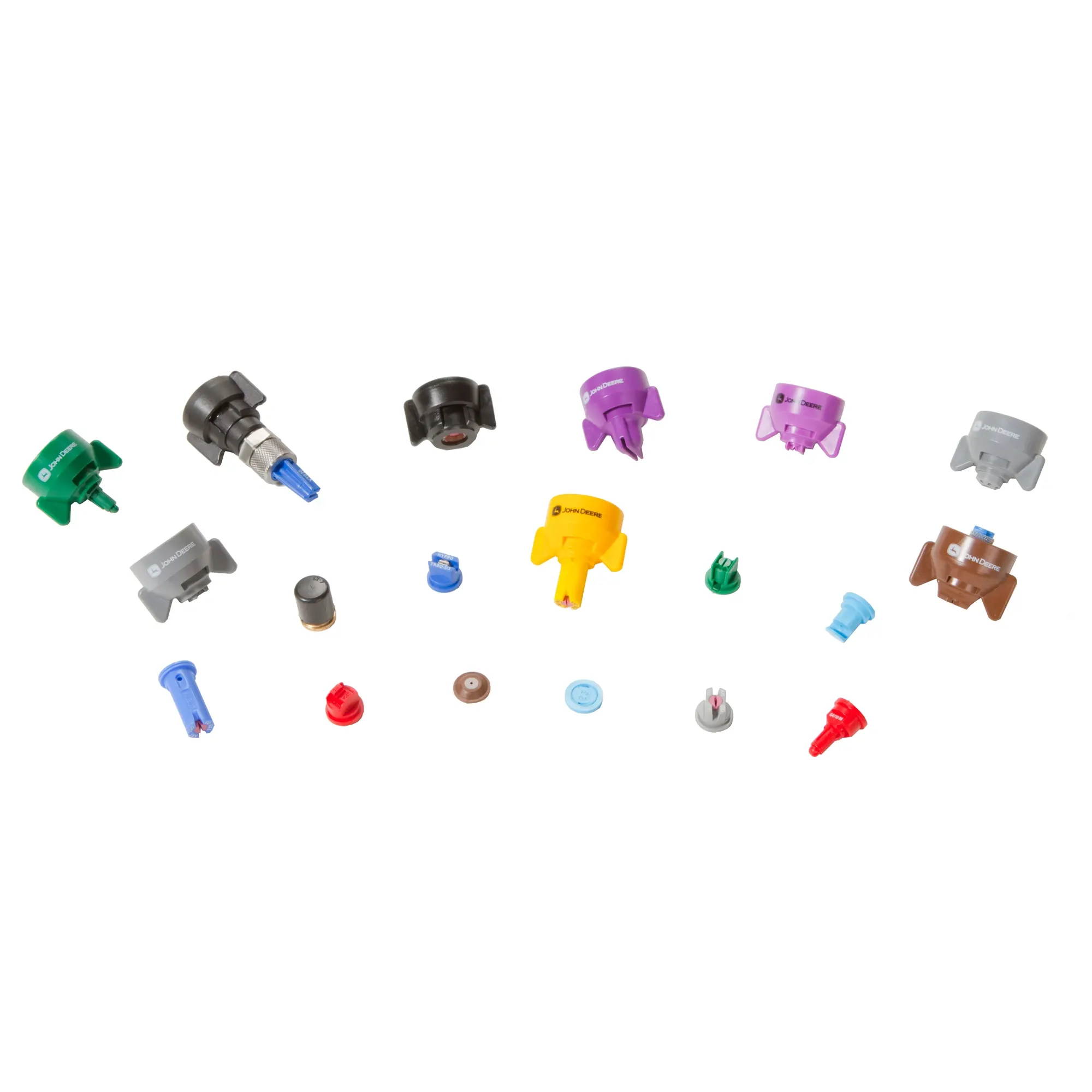 John Deere Fence Row/Boomless (XT) Flat Fan Stainless Steel Nozzle, Tip Size 20 (1/4") - PSXTIQ20