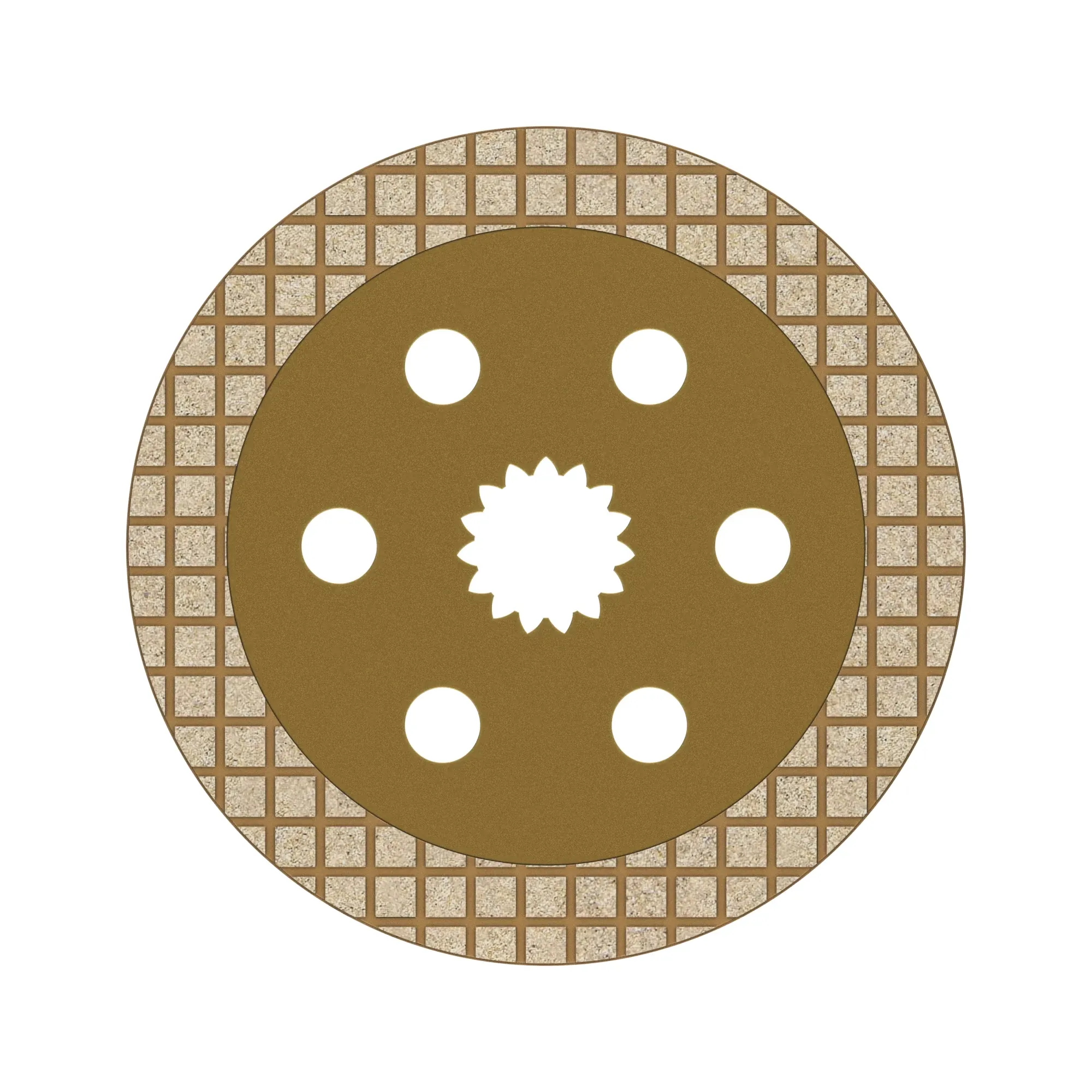 BRAKE DISK, WITH FACING