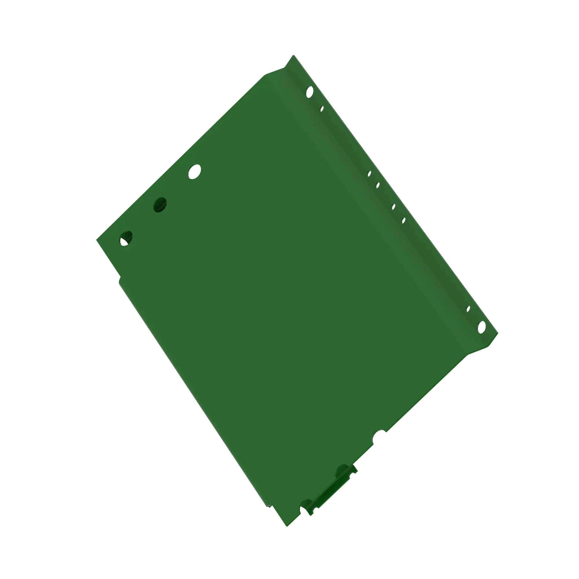 John Deere End Skid Plate, Right Side - AH90822