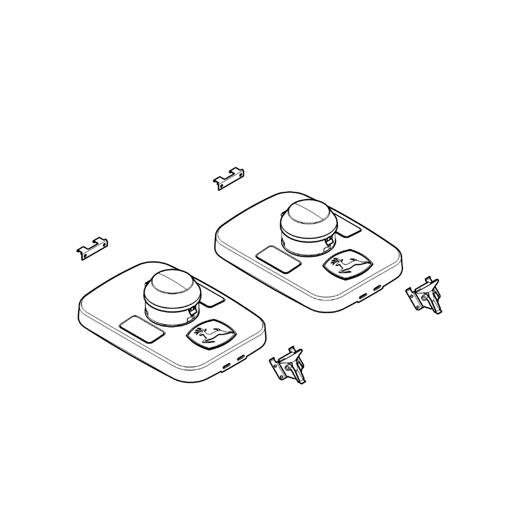 John Deere Lid Fill Closed Handling System Cover Kit - BA28935