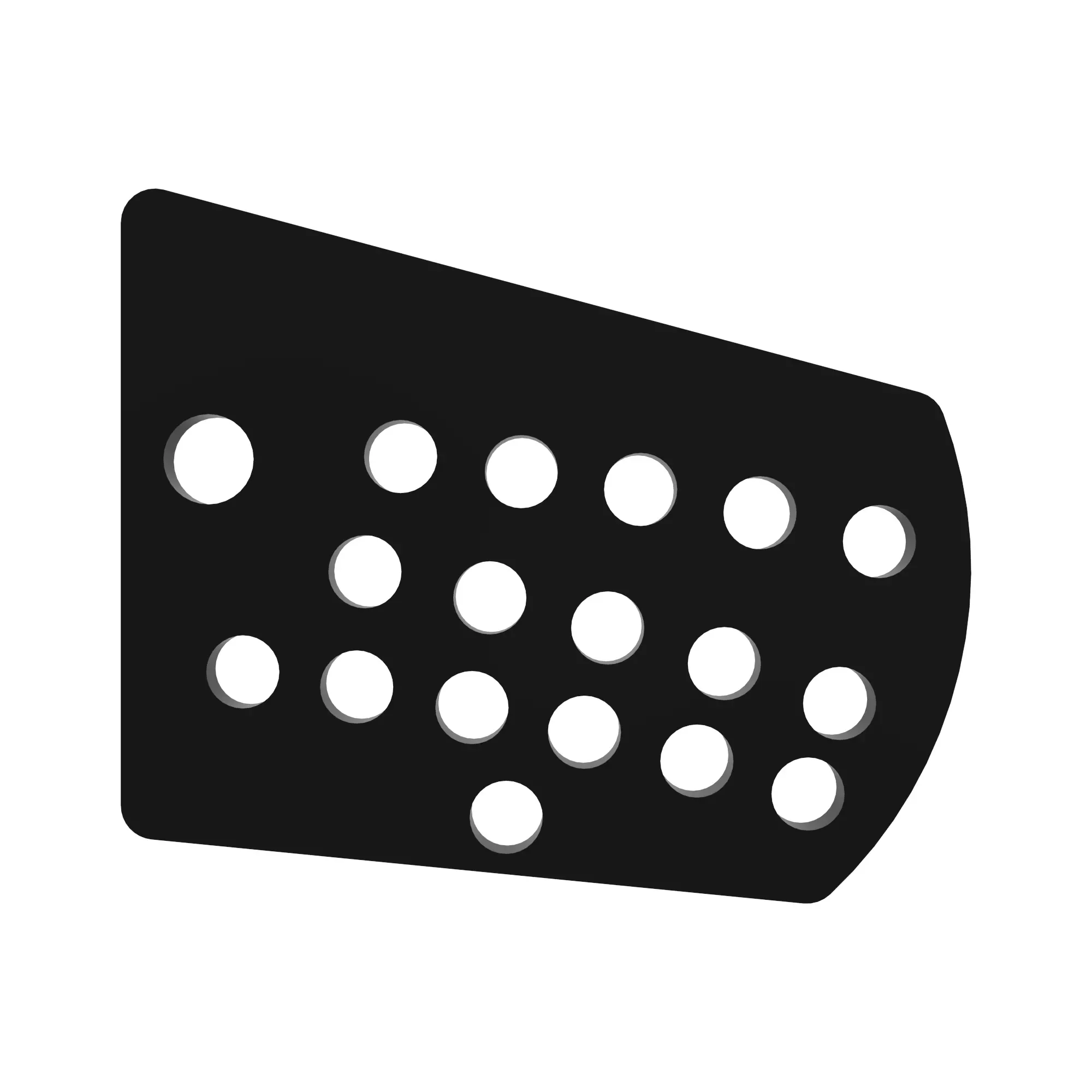 PLATE, DEPTH ADJUSTMENT