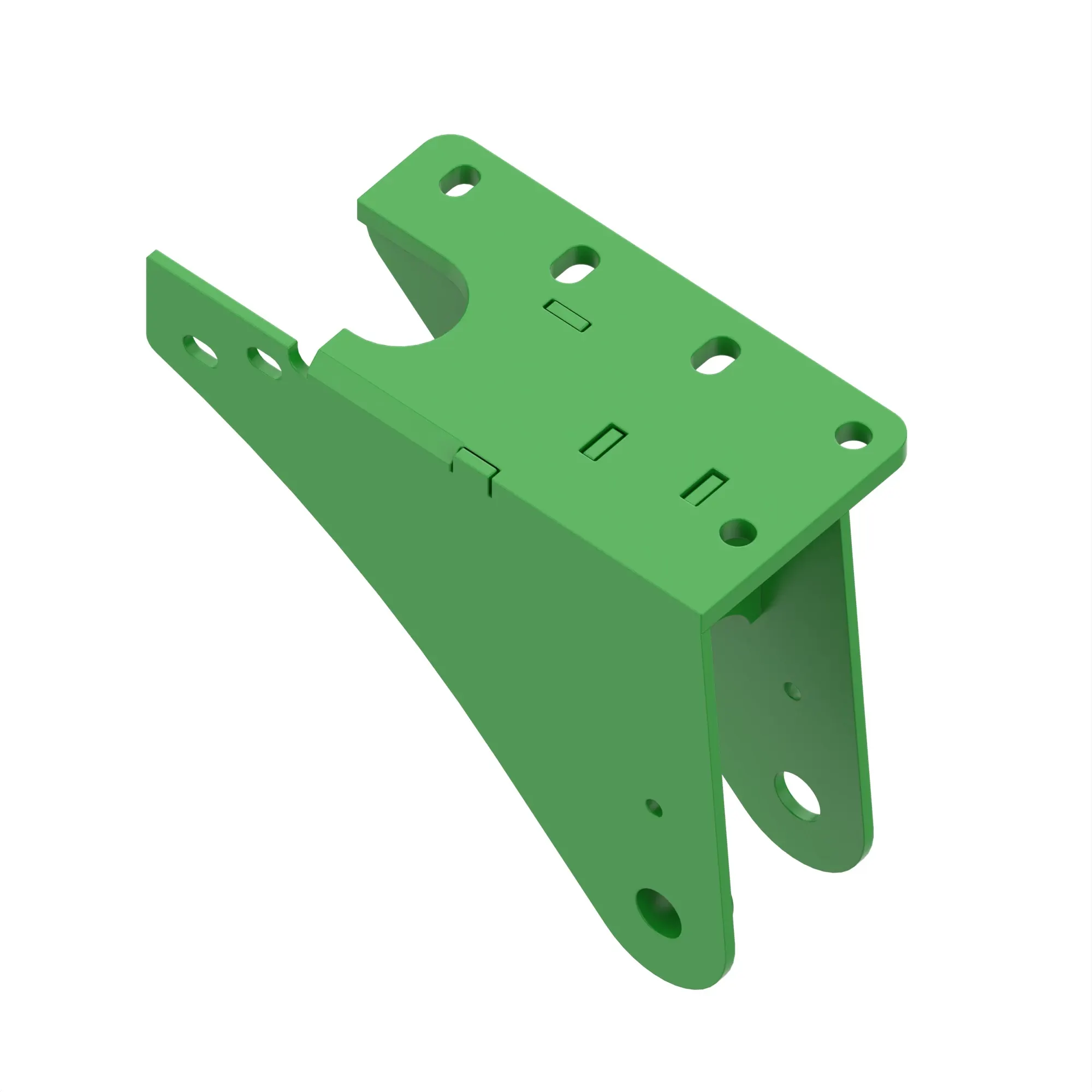 John Deere Hydraulic Hose and Connection Bracket - AXE19533