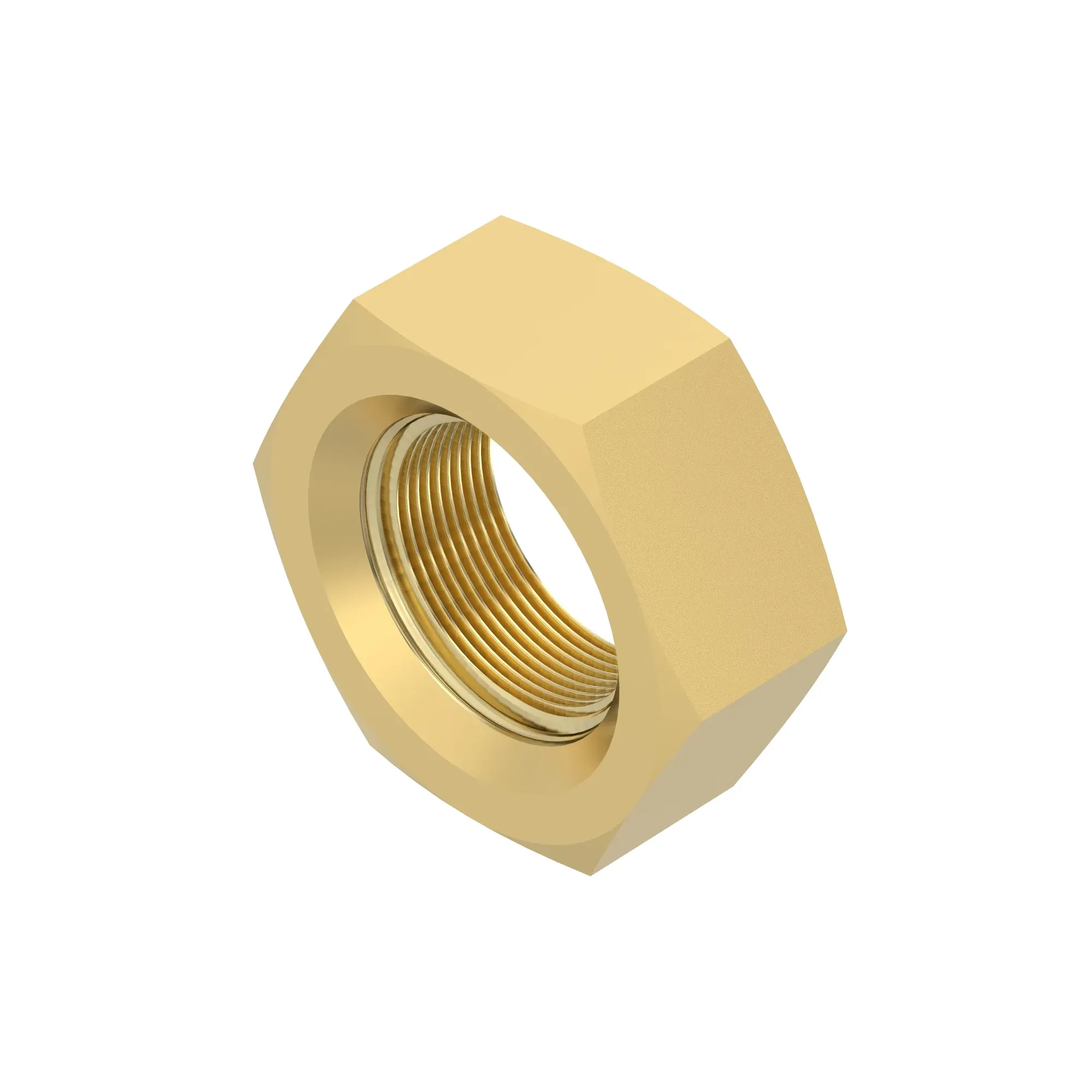 John Deere Hexagonal Nut, 1/2" - 14H856