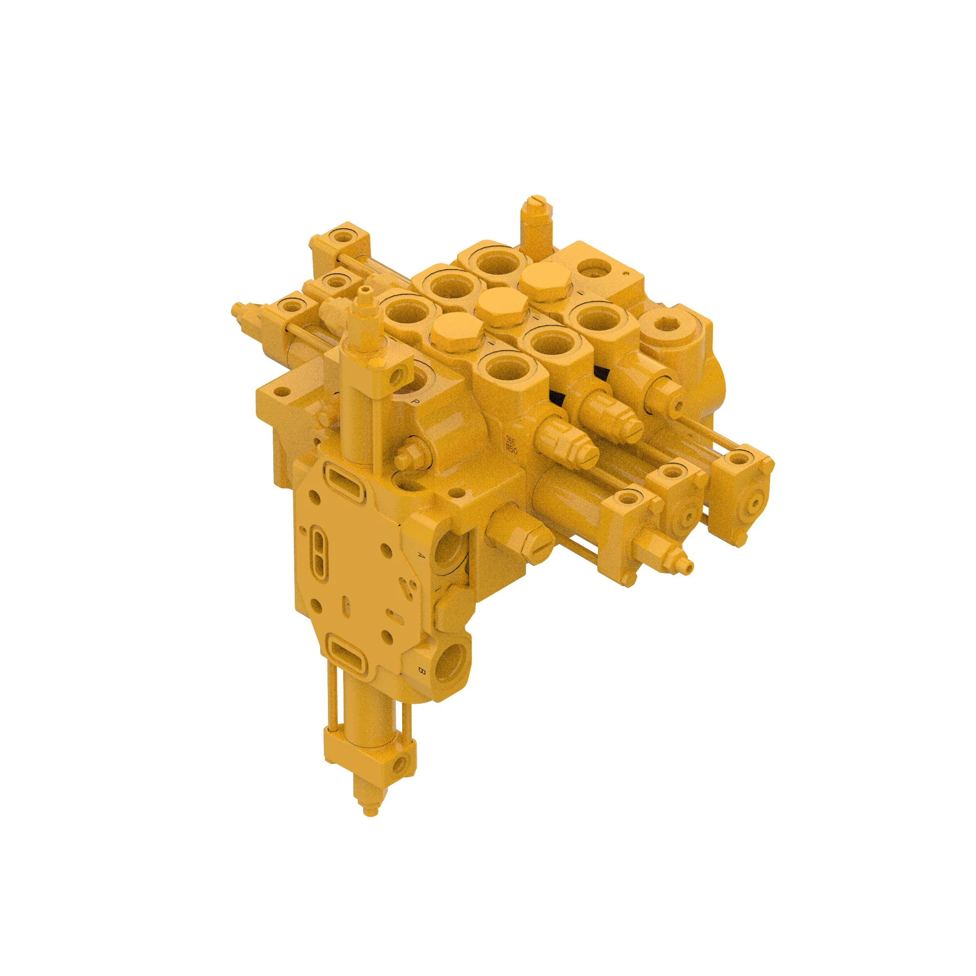 John Deere 3-Spool Loader Control Valve - AT516978