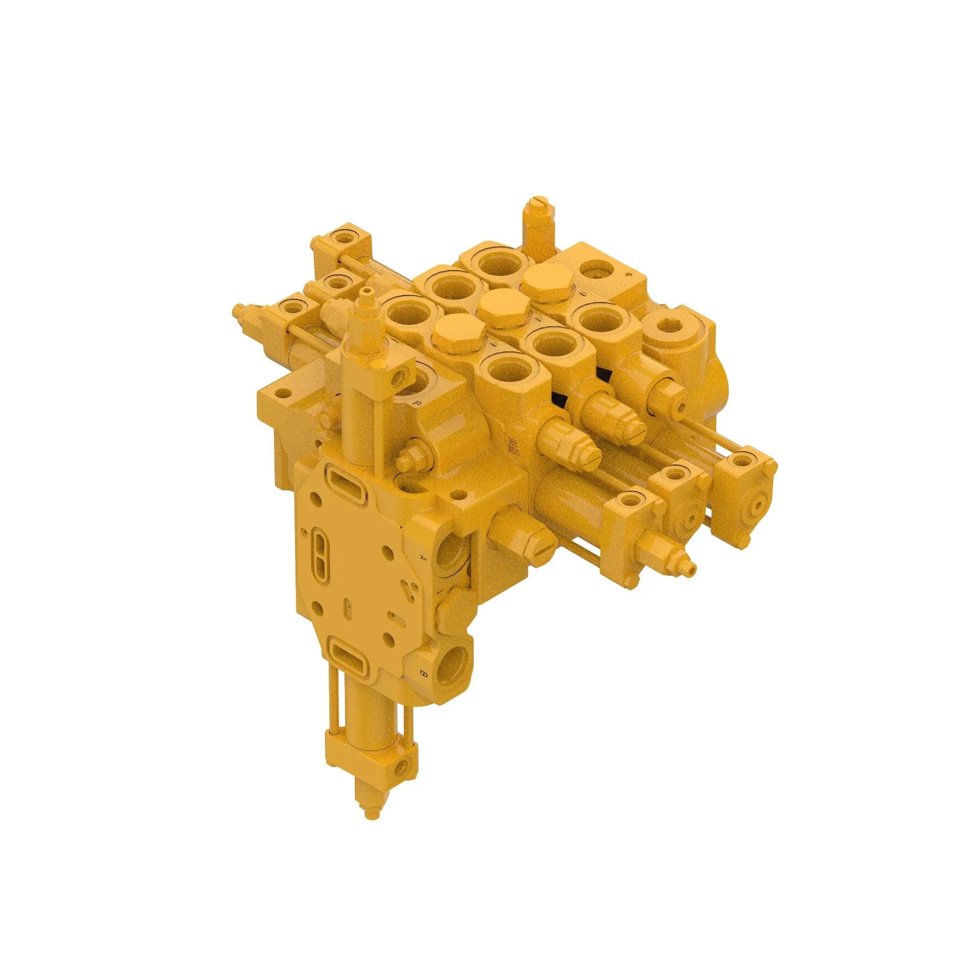 John Deere 3-Spool Loader Control Valve - AT516978