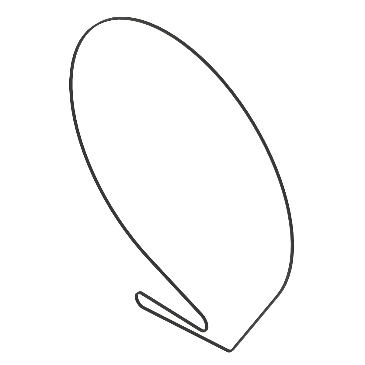 John Deere V-Belt, Effective Length 206.97 inch (5257 mm) - HXE199135