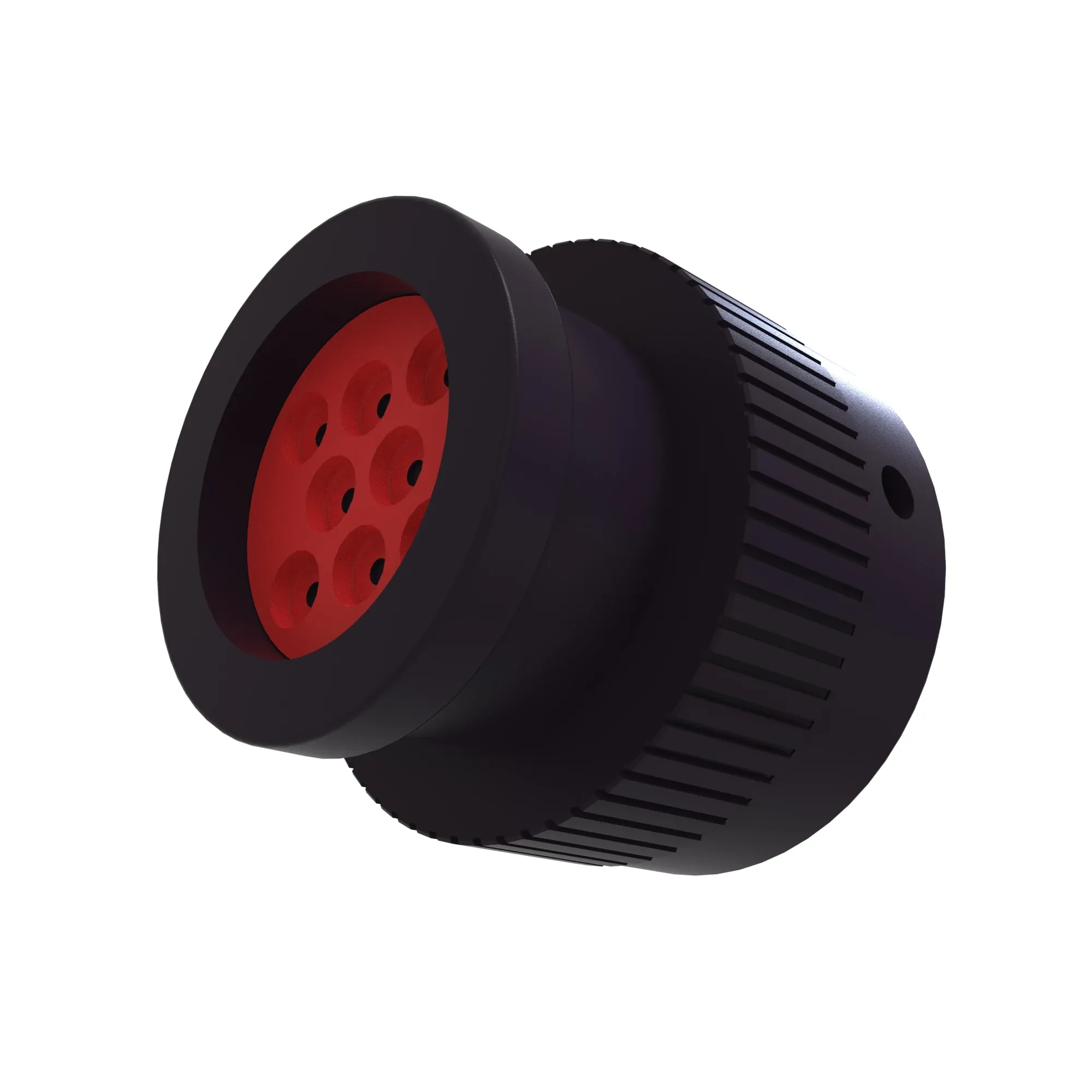 Deutsch HDP20 8WAY F Sld Blk Plstc
