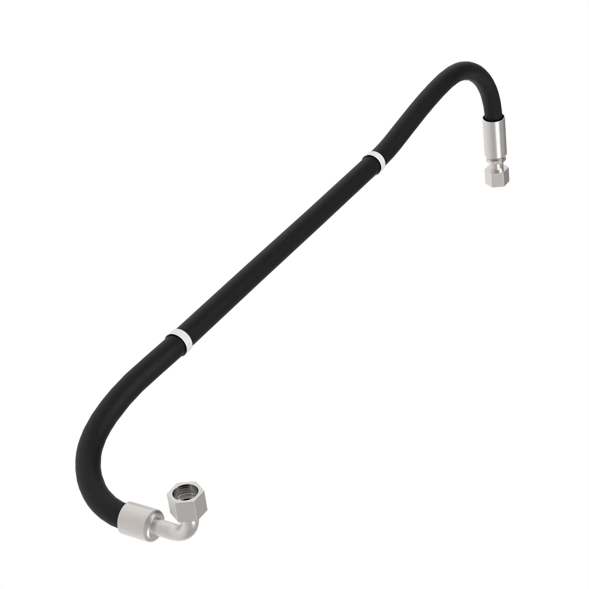 John Deere Mid Frame Case Drain Hydraulic Hose - AKK23505